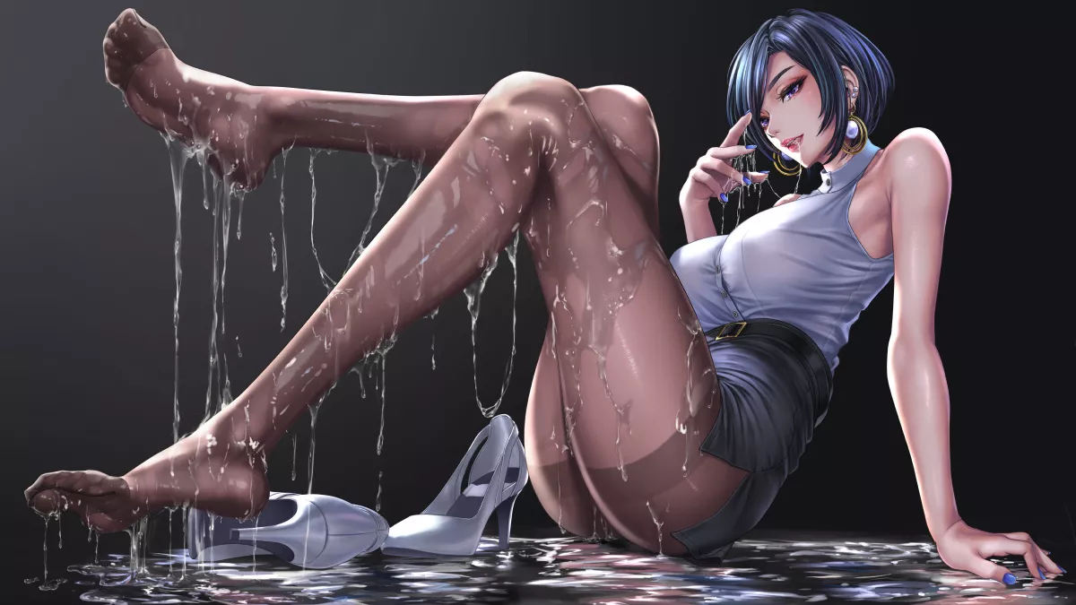 Soaking Wet [Original] posted by CheetahSperm18