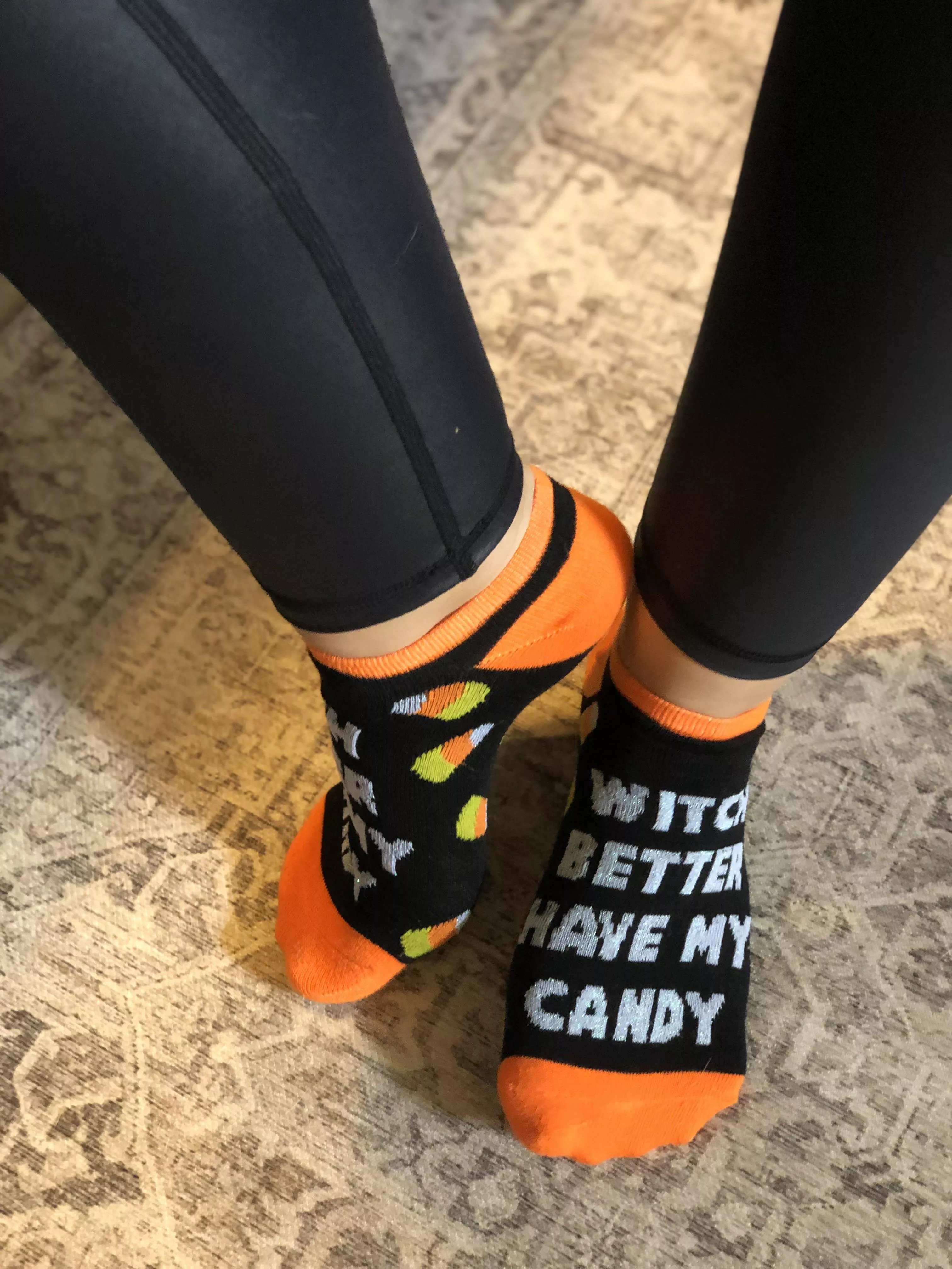 Socks and leggings, perfect combo to make you hard ðŸŽƒ OnlyFans /KristineRose87 posted by KristineRose87