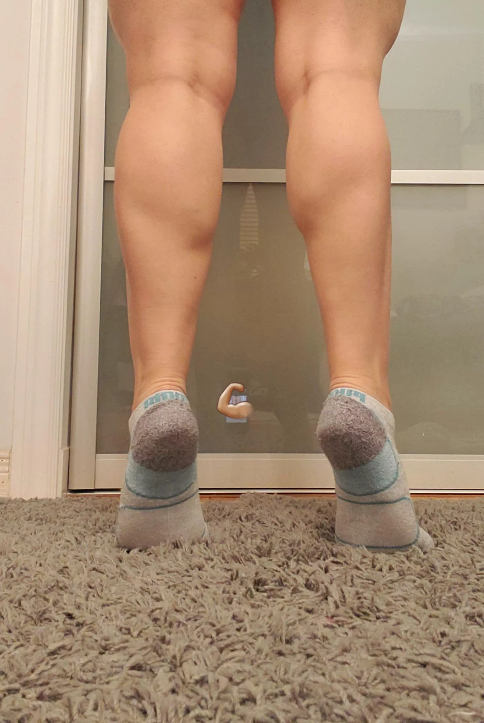 Socks from today's sweaty bodybuilding session 💪🏽 💦 posted by miasockclosetxx