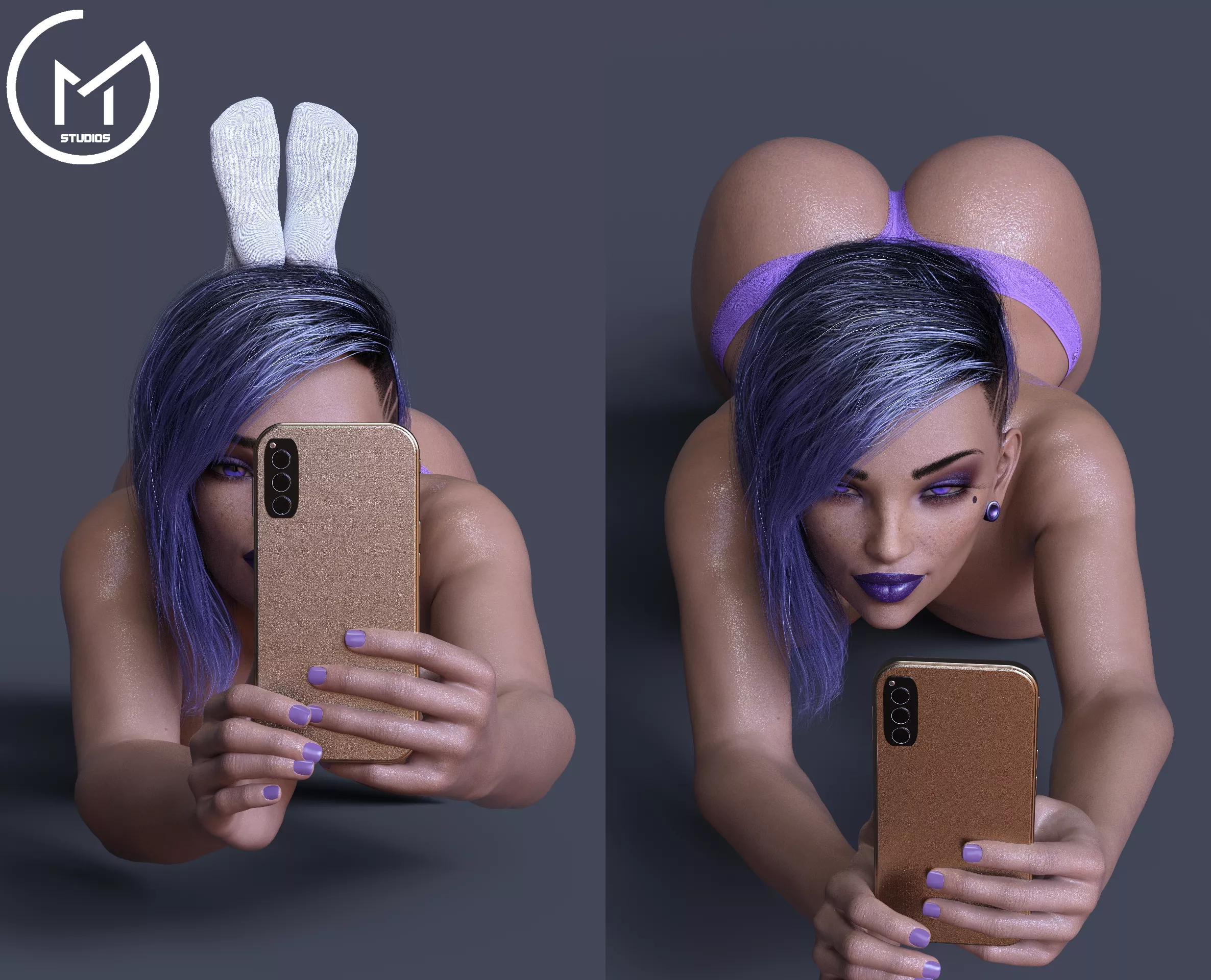 Sombra Bunny Challenge (GM Studios) [Overwatch] posted by deadlyra1der