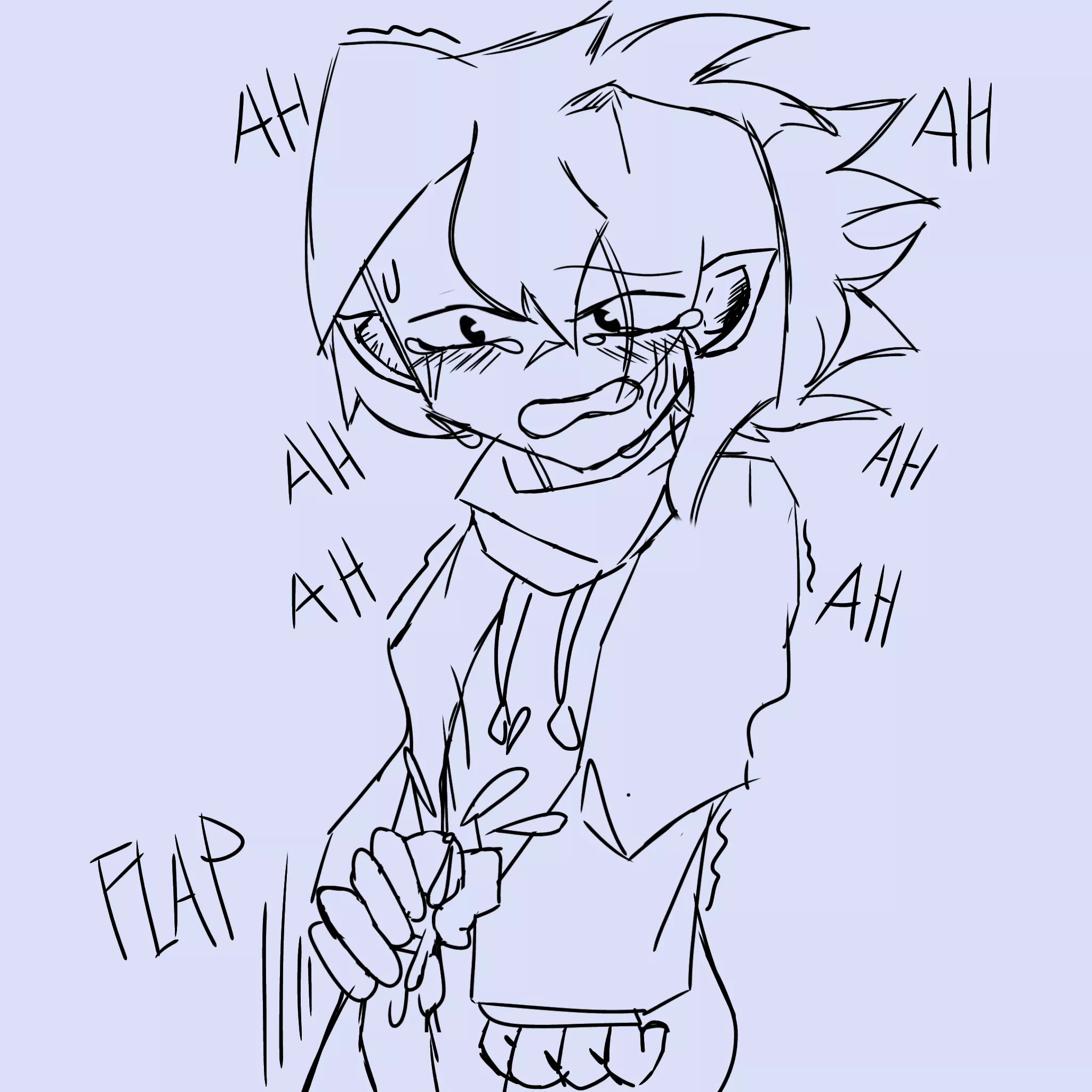 Some lazy Tamaki Amajiki sketch (by me) posted by FunFunBon