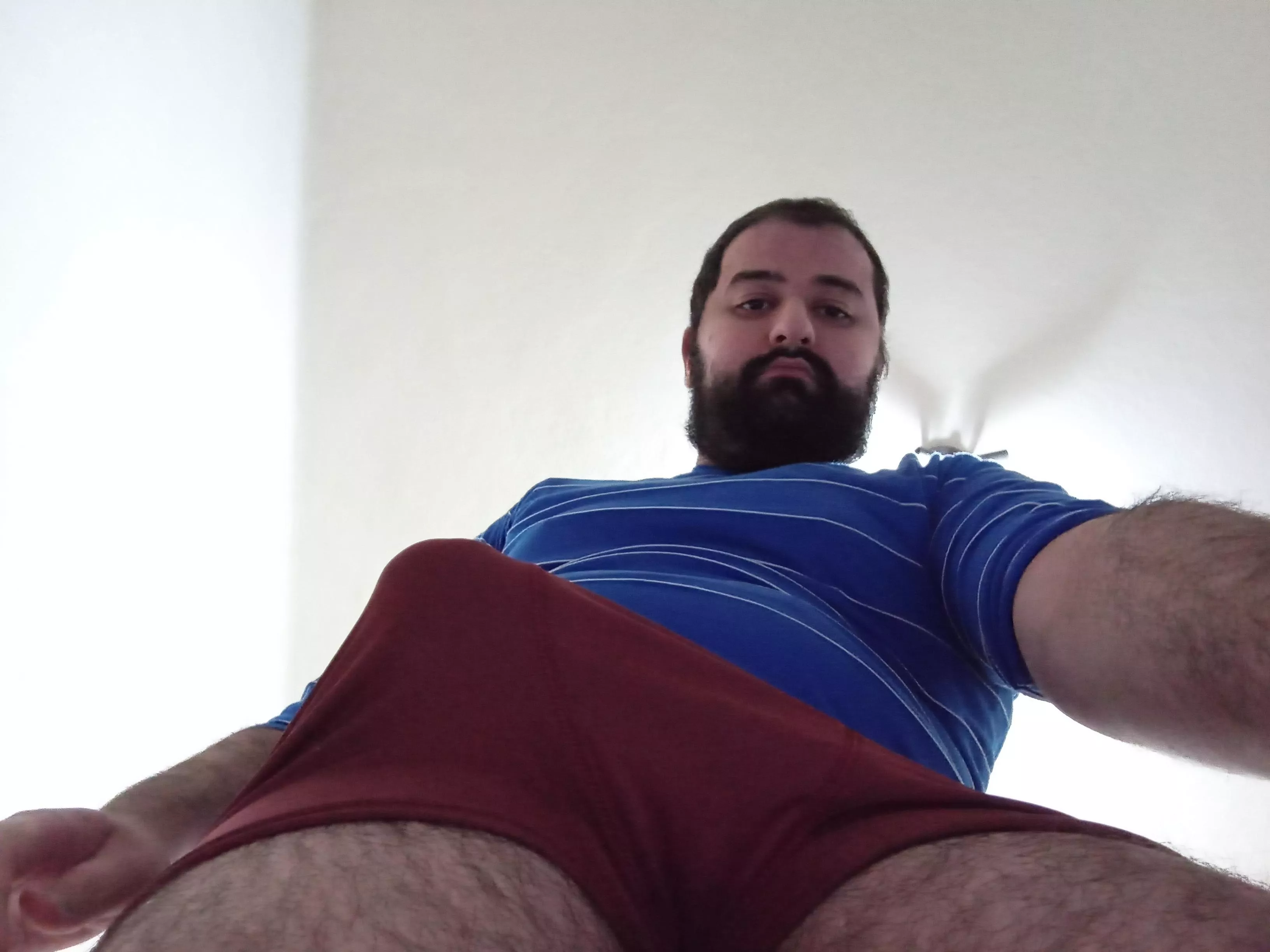 Some say fat guys with huge cocks are rare, but here I am posted by BrunoSim