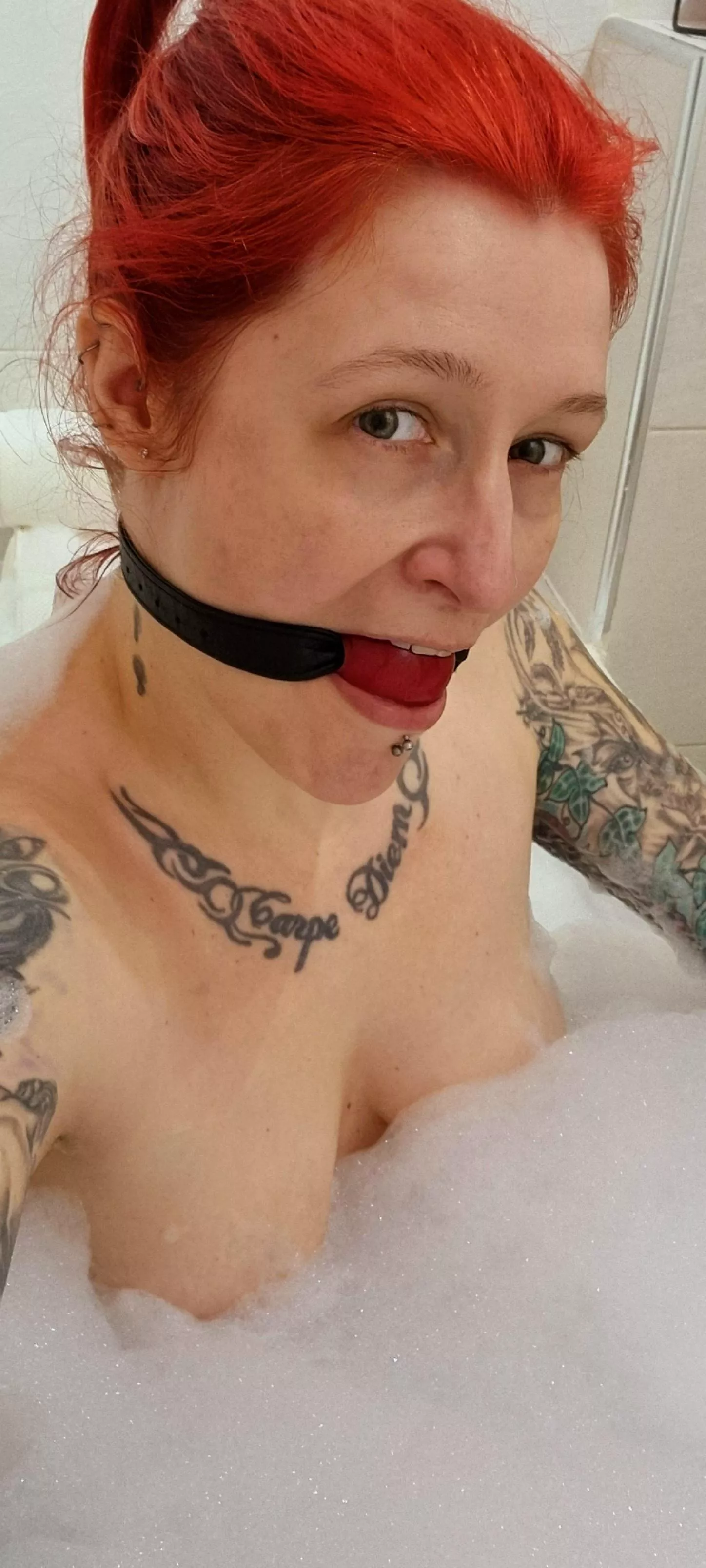 Some times you just have to relax with your nicely secured gag posted by Shelley_frayja