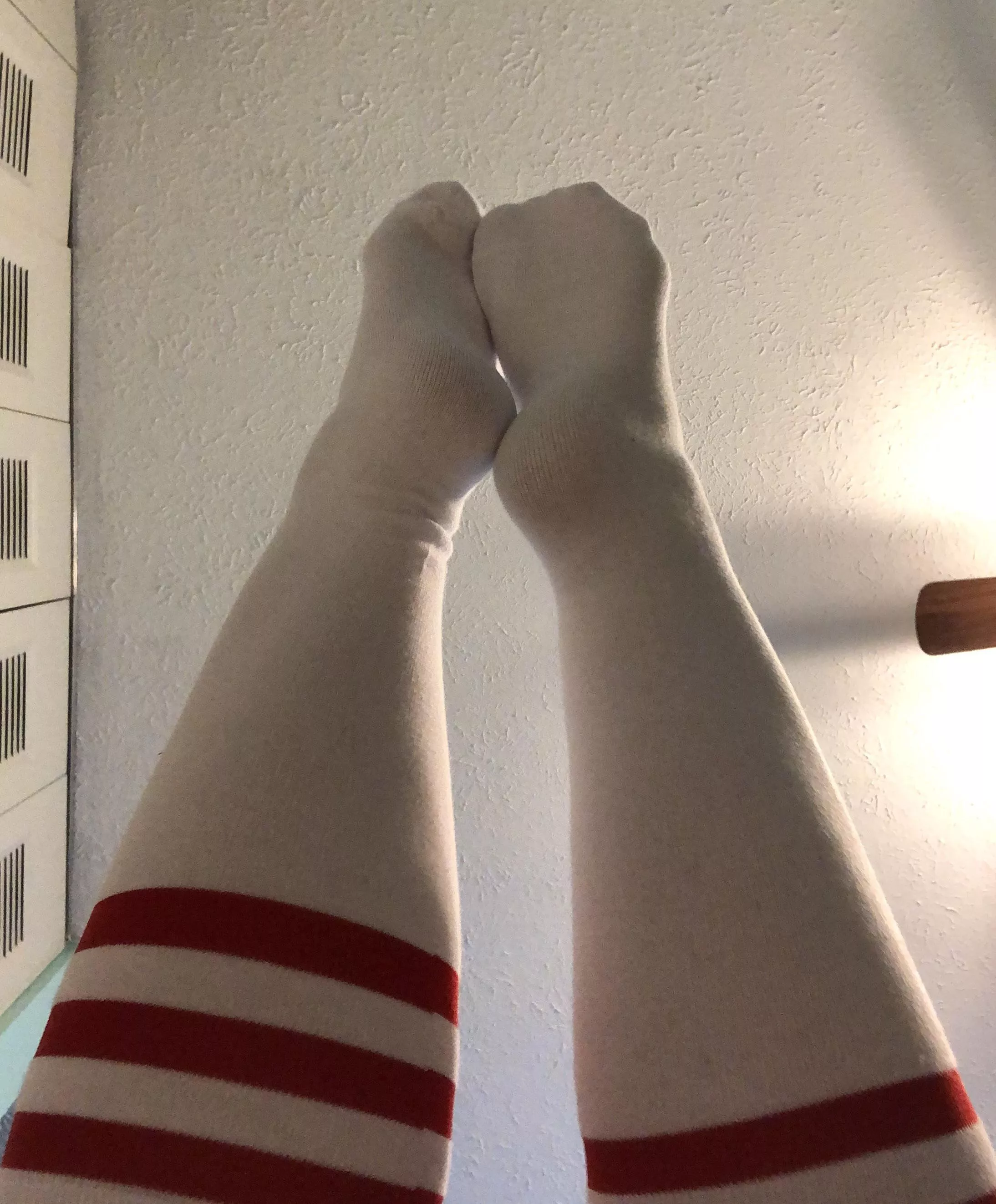 Some tube socks to walk all over you! (F) posted by CupcakeTootsie