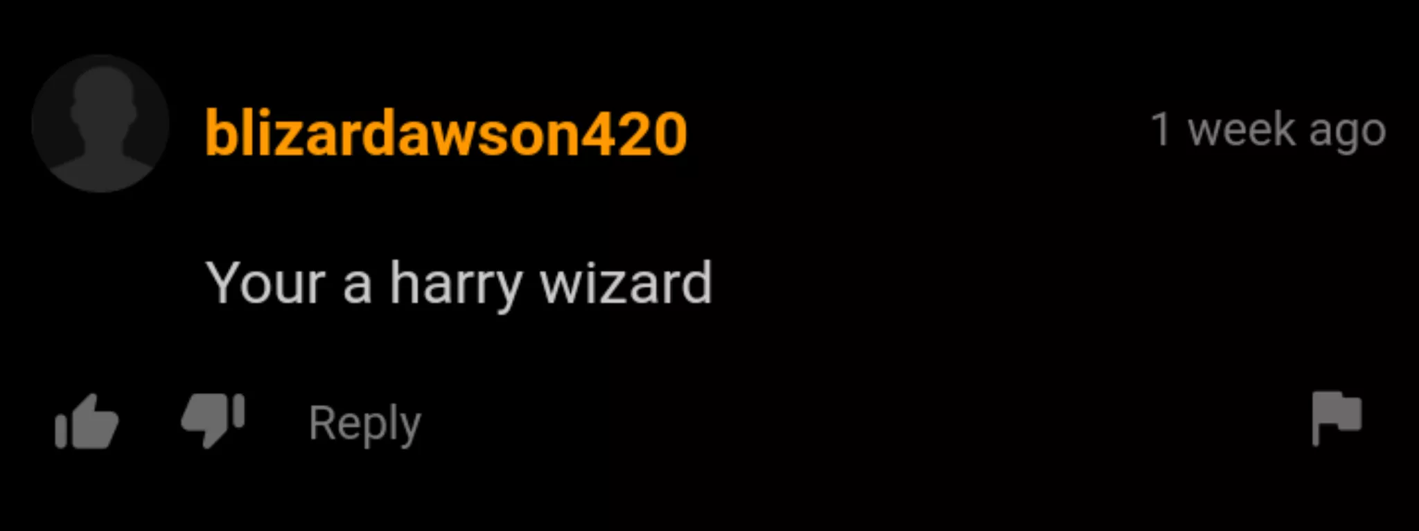 Someone saw Harry Potter recently posted by absvrdartist