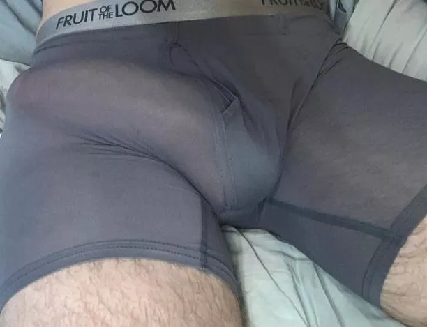 Someone sent me some tighter boxers to show them.. well here you go! posted by thick8inchBud