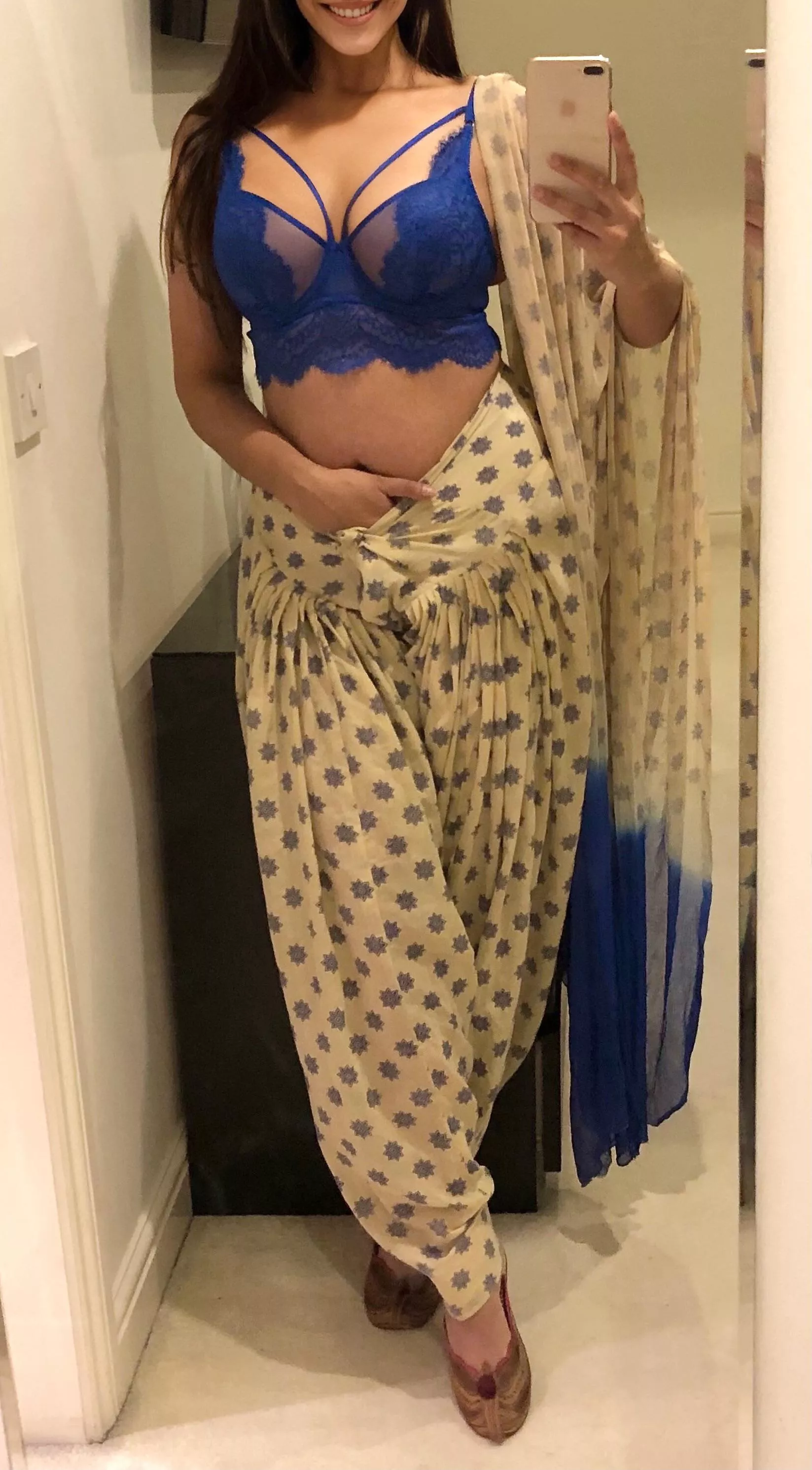 Sometimes a girl just wants to wear something traditional...💋 British Punjabi Indian posted by knightrider69x