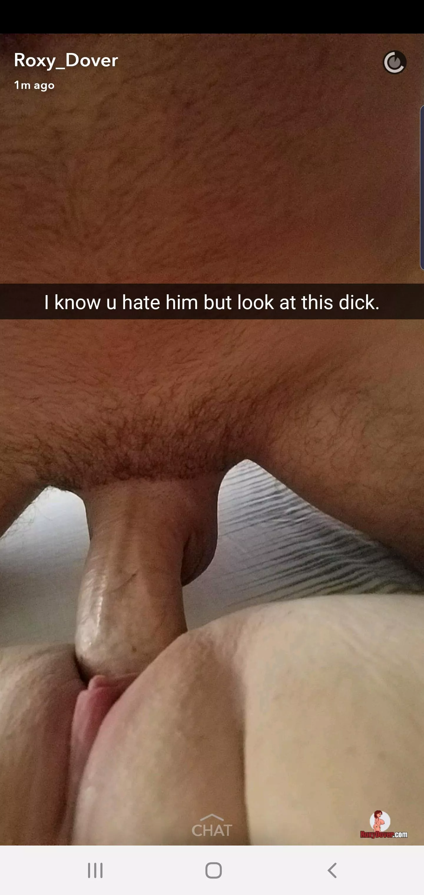 Sometimes its all about the dick. posted by RoxyDover