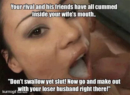 Soon they will start cumming straight into your mouth! posted by sissybeta4bbc