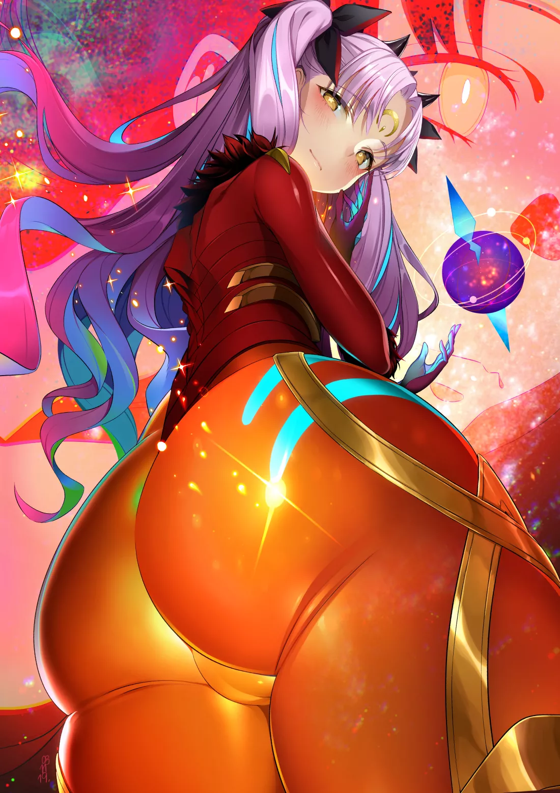 Space Ishtar Bodysuit Booty (Alcoholrang ) [Fate] posted by sequence_string