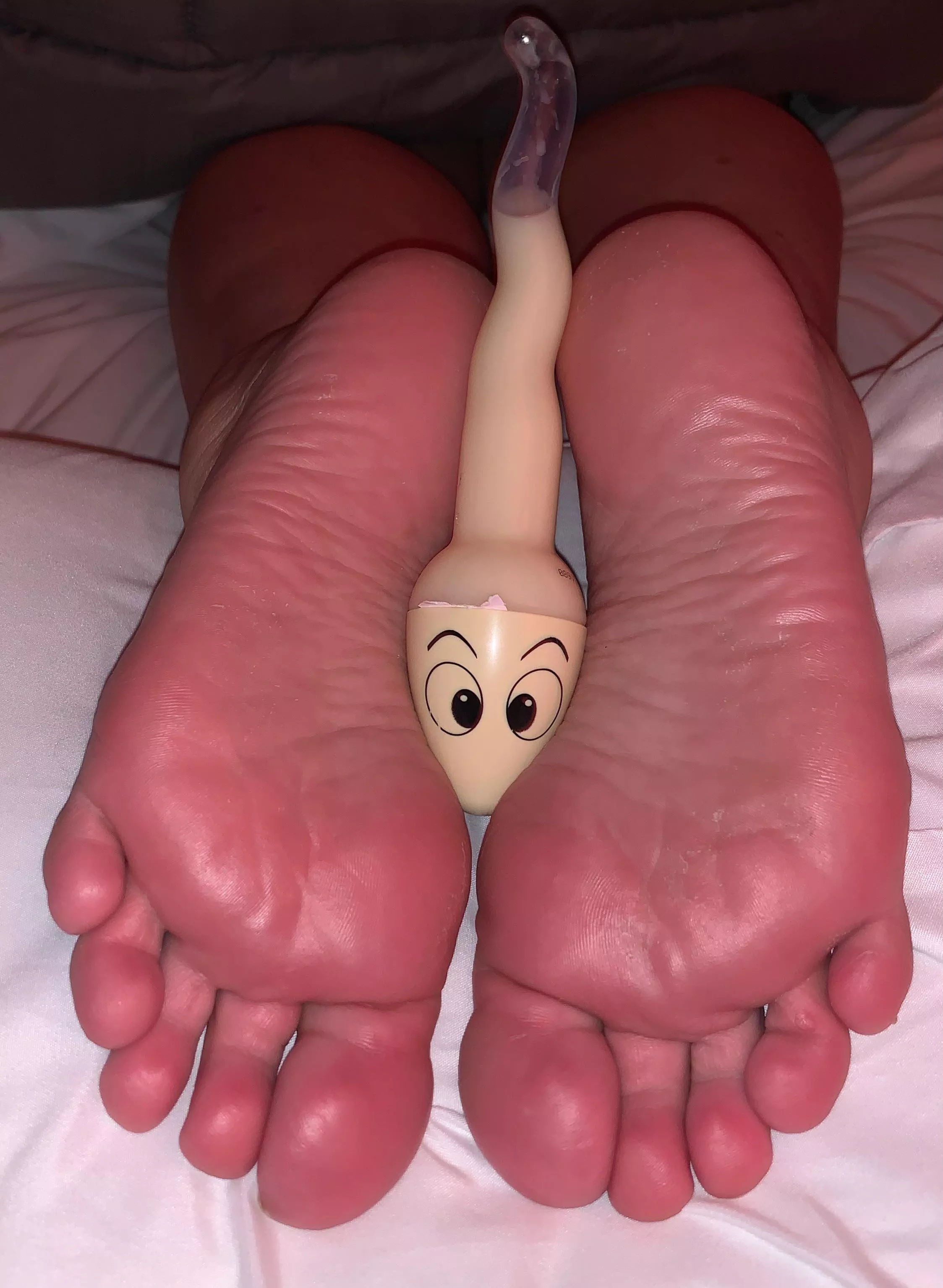 Spermy Soles 😜 posted by FootCoupleX