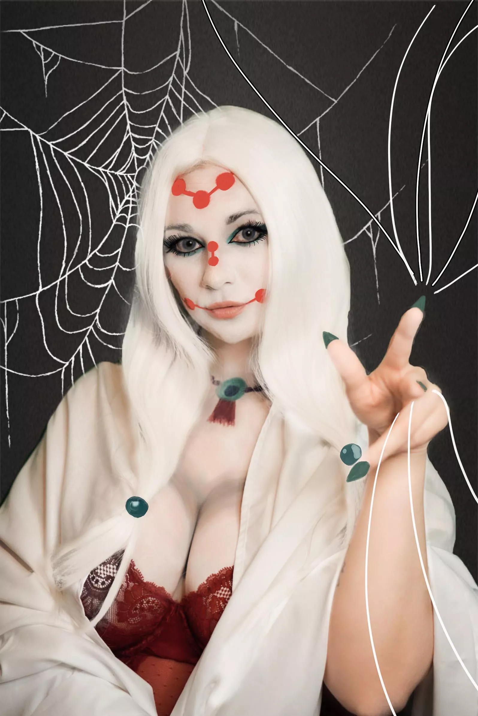 Spider mother demon from Demon Slayer by Joulischka posted by Joulischka