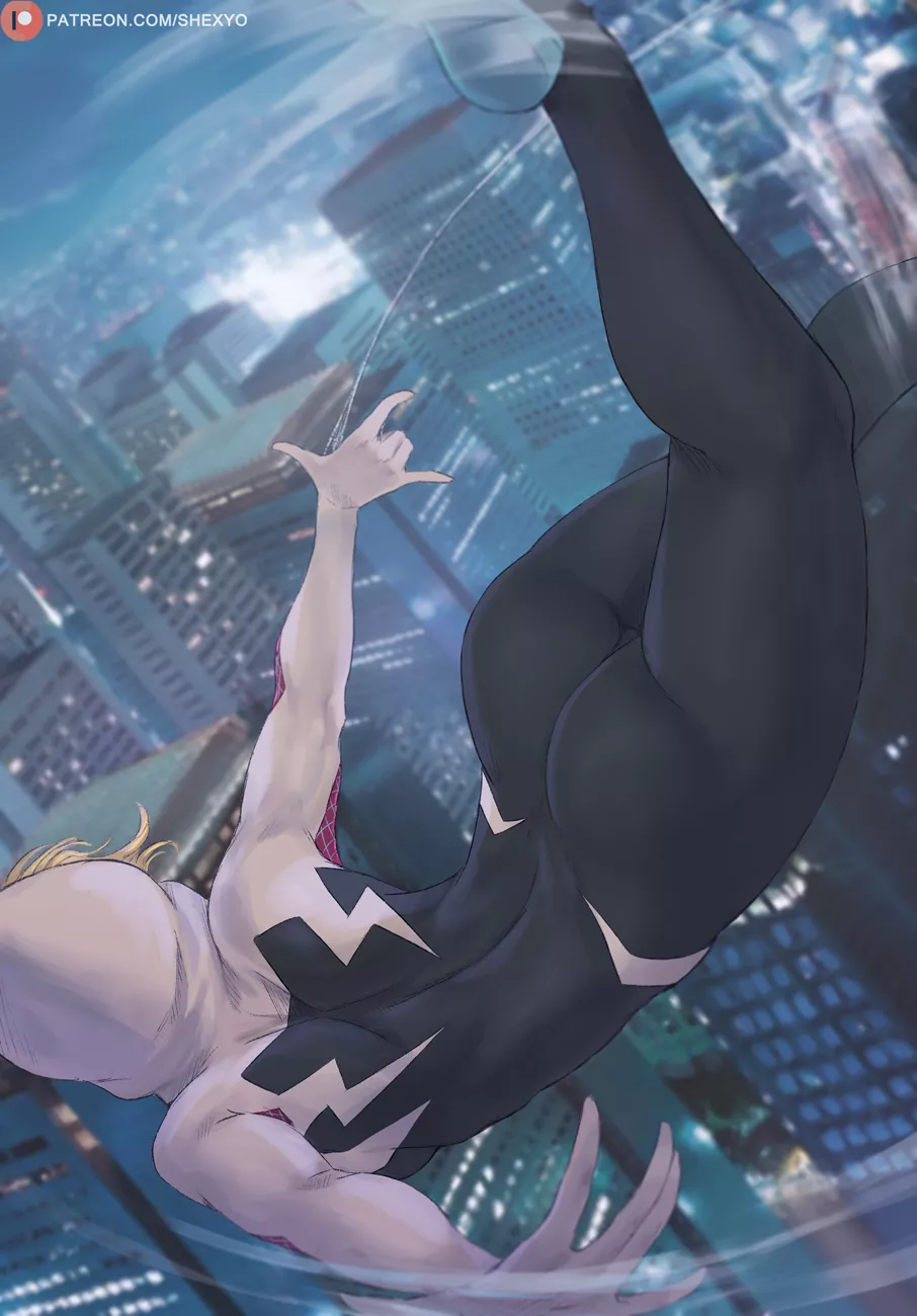 Spider-Gwen (Shexyo) posted by EroExarch