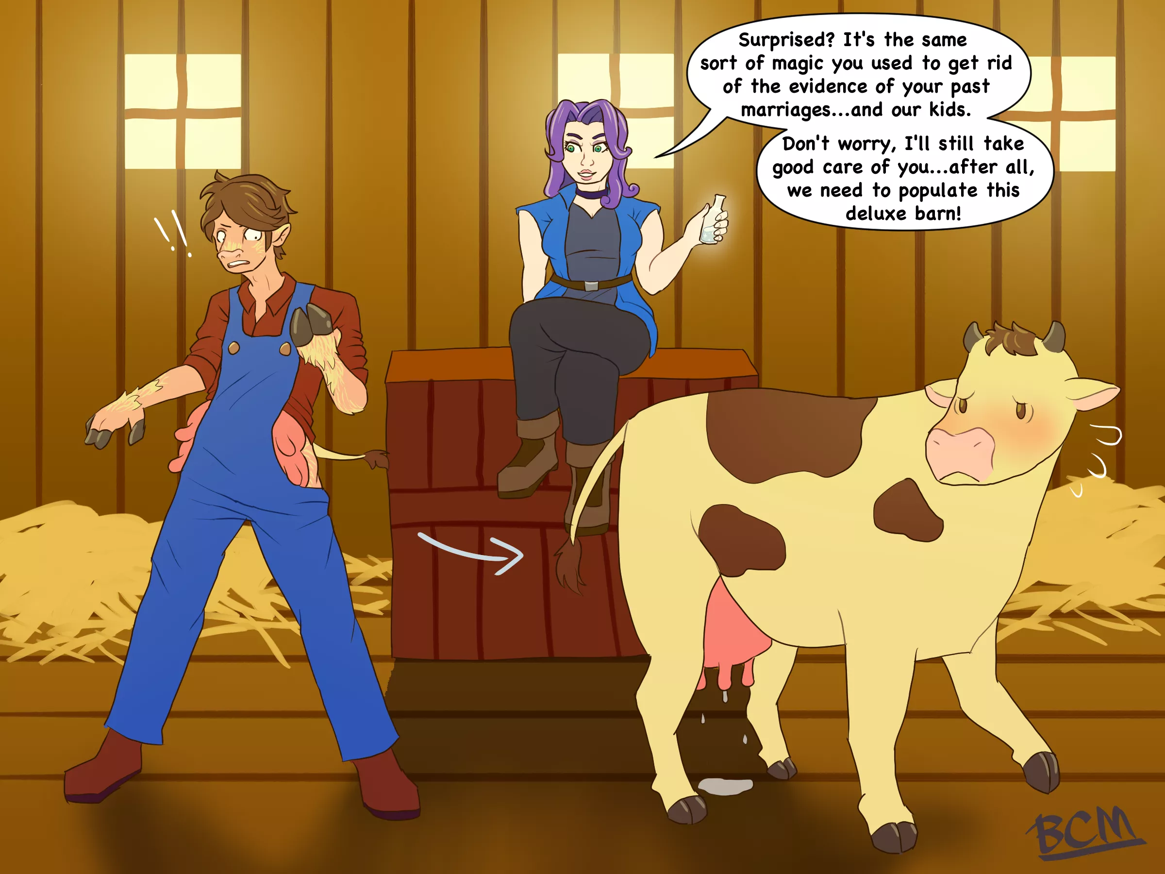 Spilled Milk--Stardew Valley TF by BlueClayMan posted by BlueClayMan