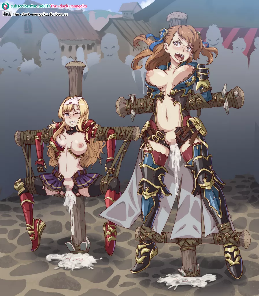 Spirited heroines are often the biggest, longest-lasting attractions. (the-dark-mangaka) [Granblue Fantasy, Beatrix, Zeta] posted by Flappabill