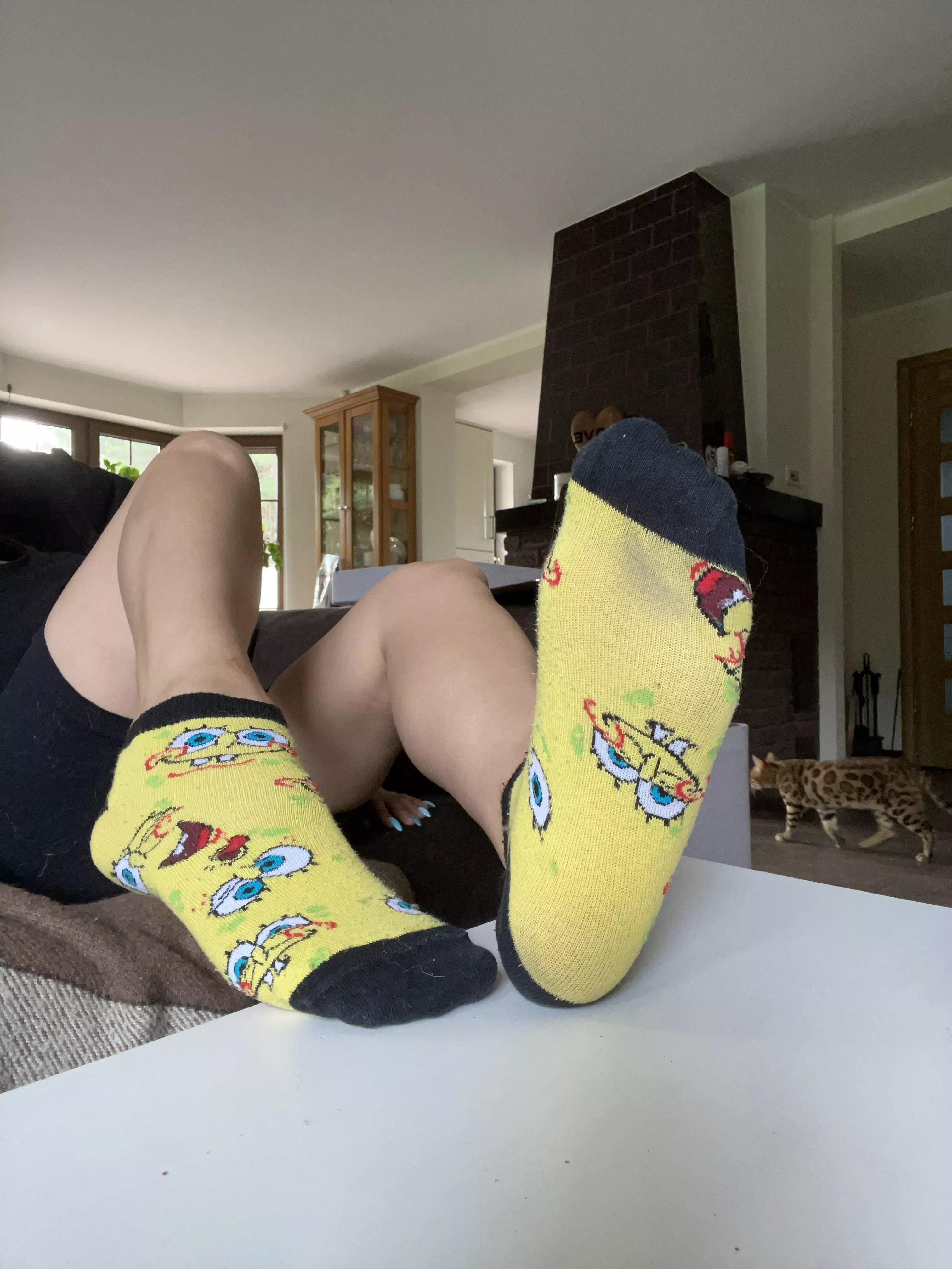 Spongebob sockies! ðŸ¤ª posted by This_Coast_7964