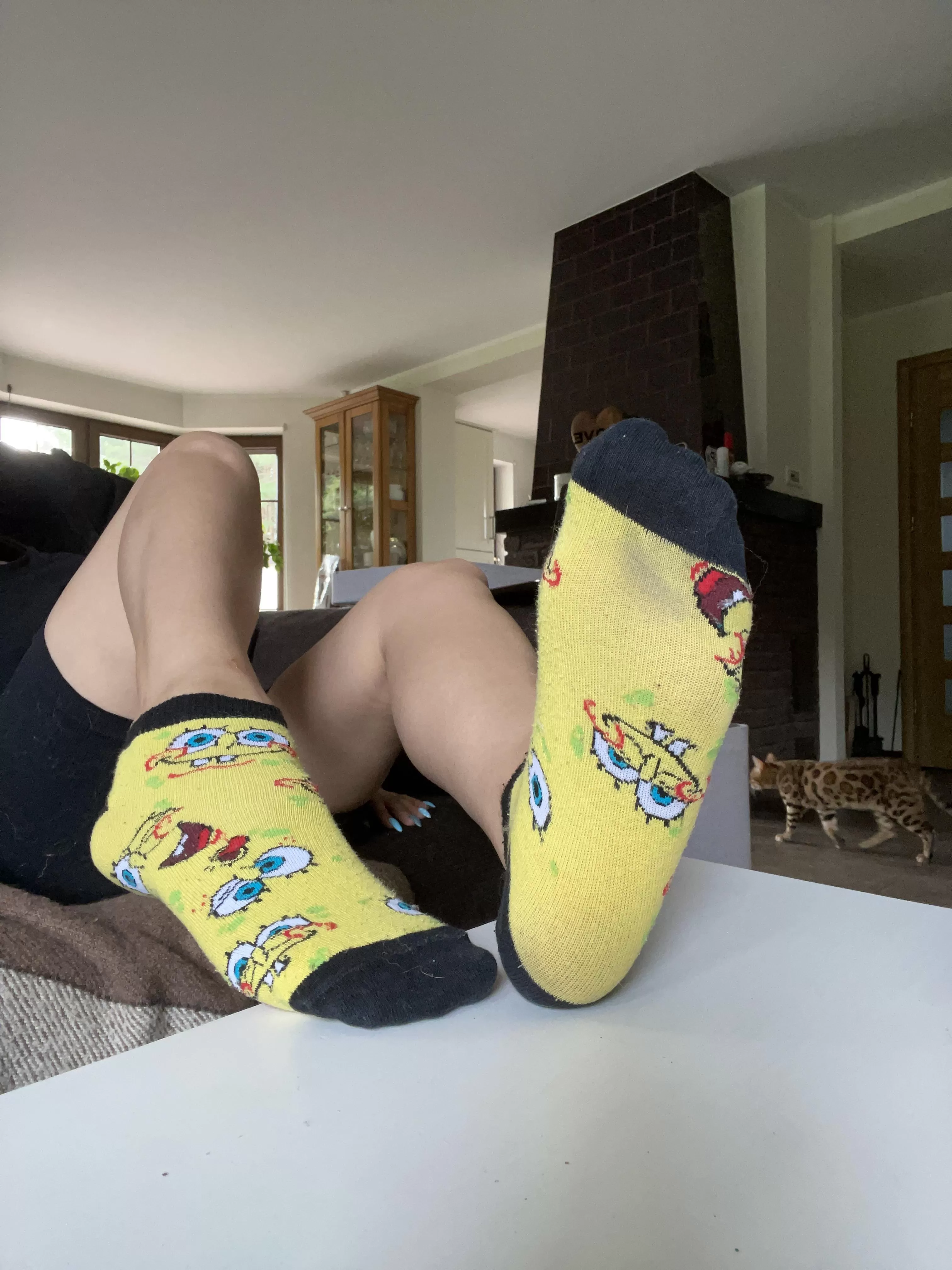 Spongebob sockies! ðŸ¤ª posted by This_Coast_7964