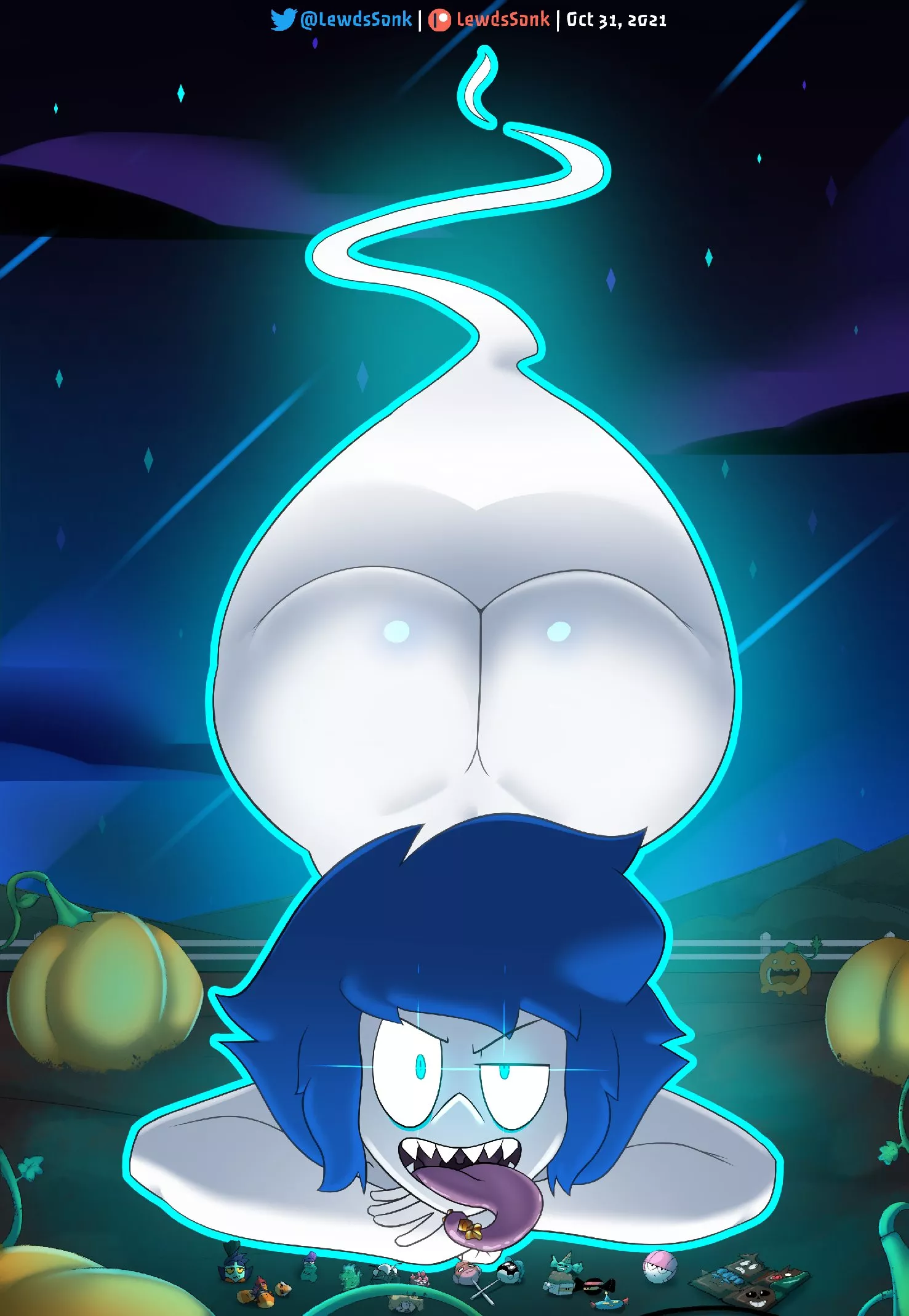 Spooky Lapis (LewdsSonk) posted by FrogSimp1