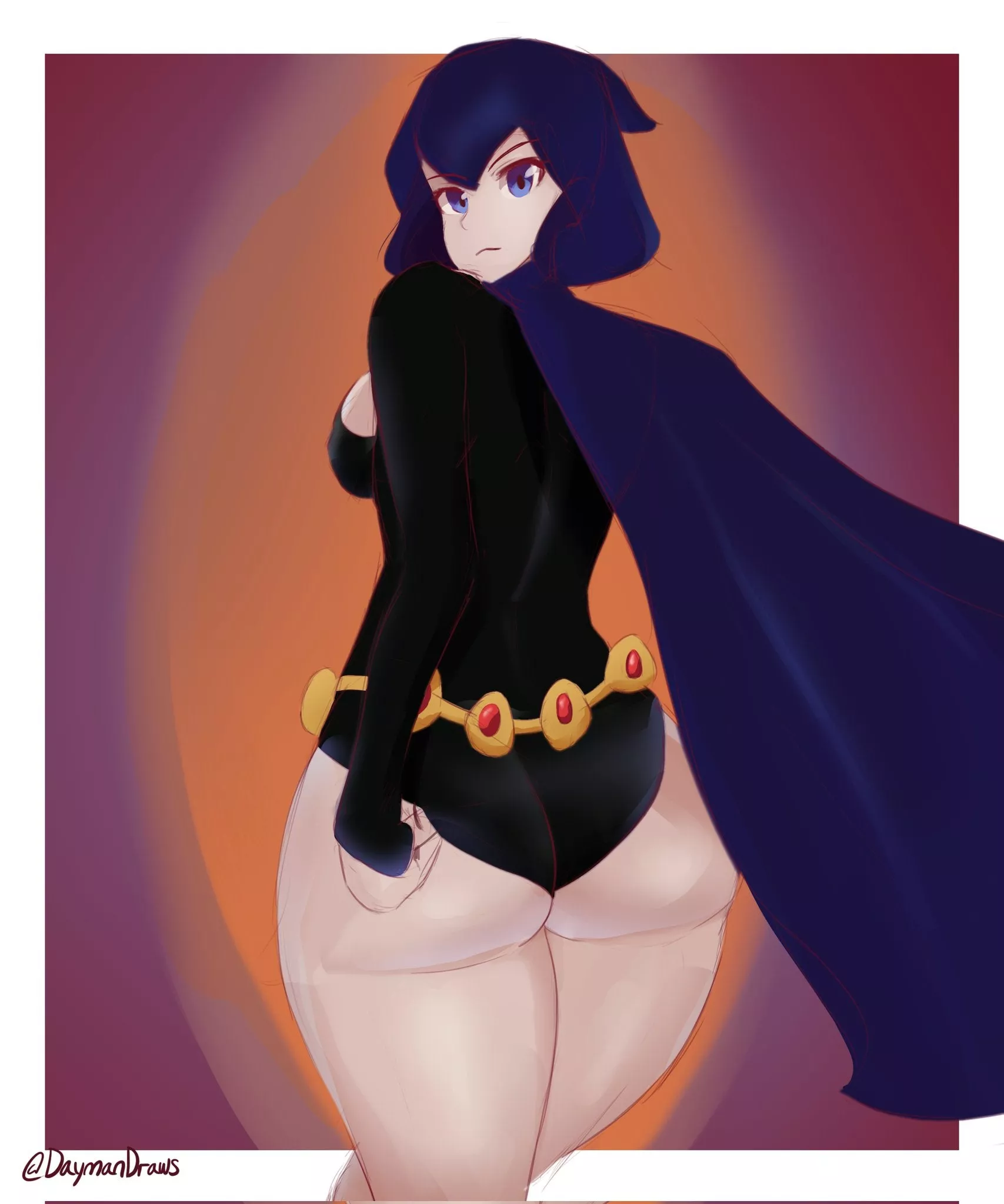 Spooky Raven (Teen Titans) posted by youhavemail12