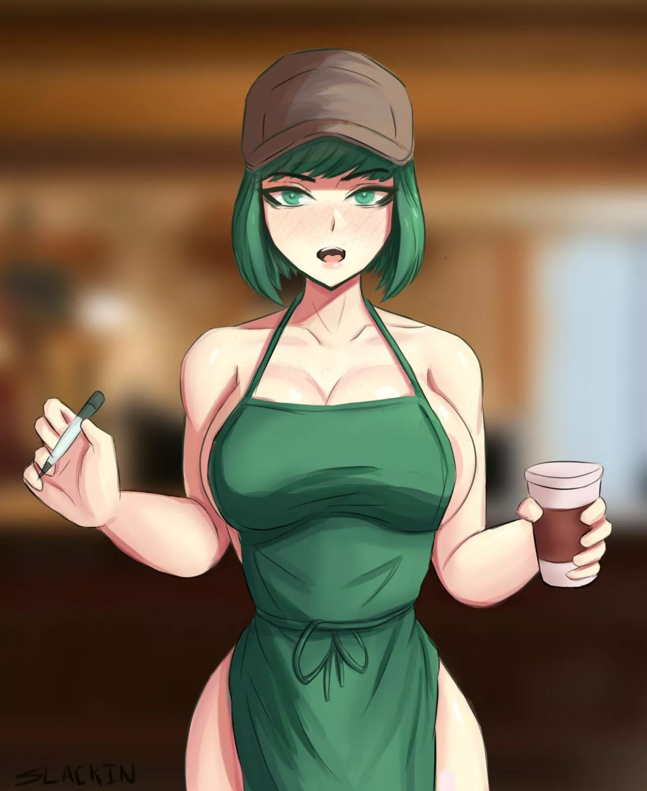 Starbucks Ela (OC) posted by ImNotSlackin