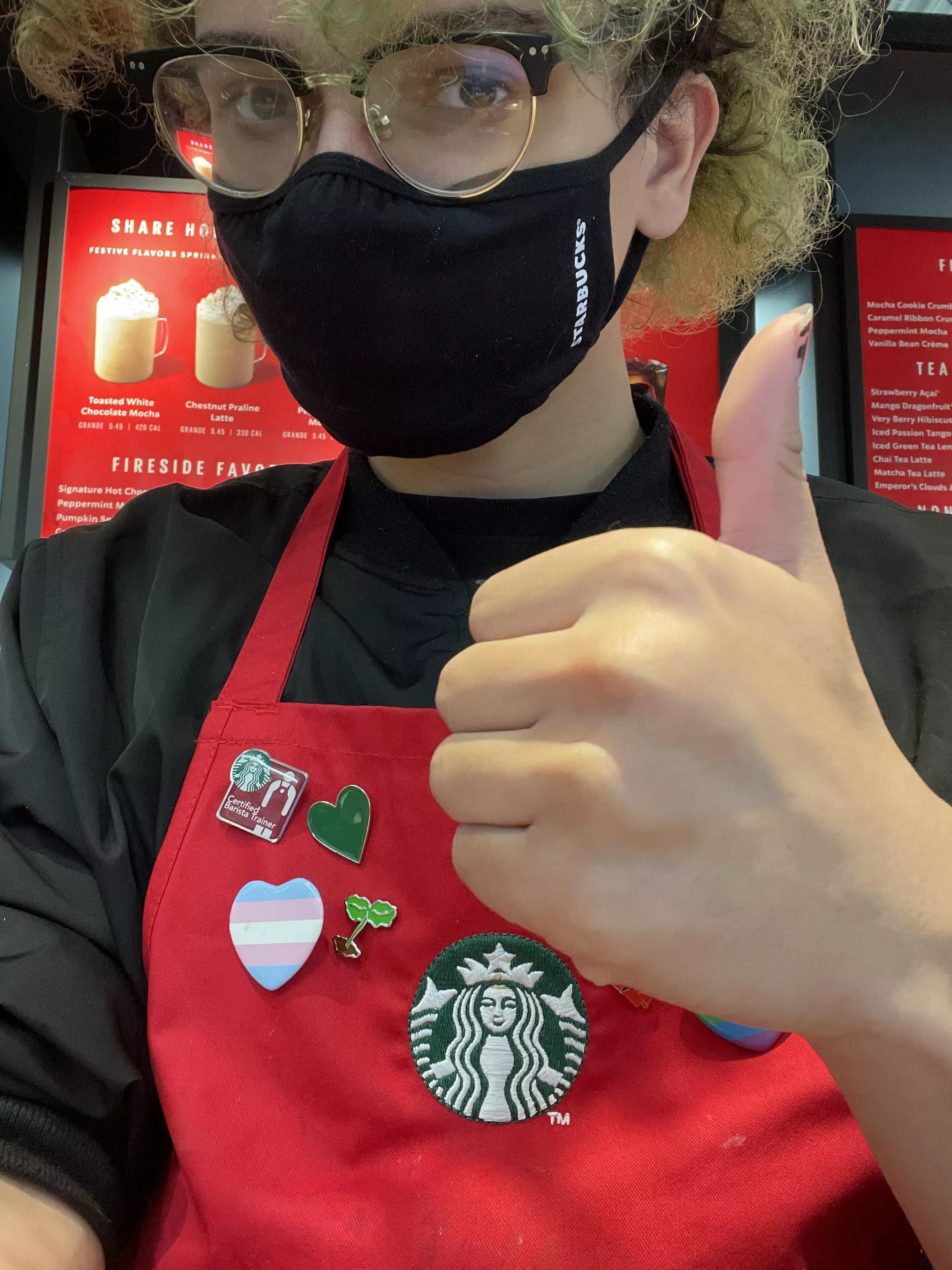 Starbucks Femboy what will they get posted by Gayboyqt