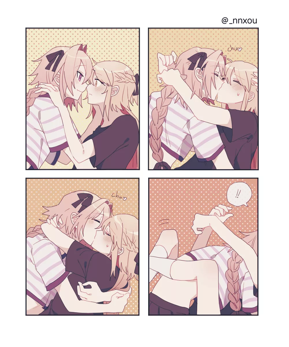 Start your day off with some wholesome astolfo fluff posted by Sax_Hale