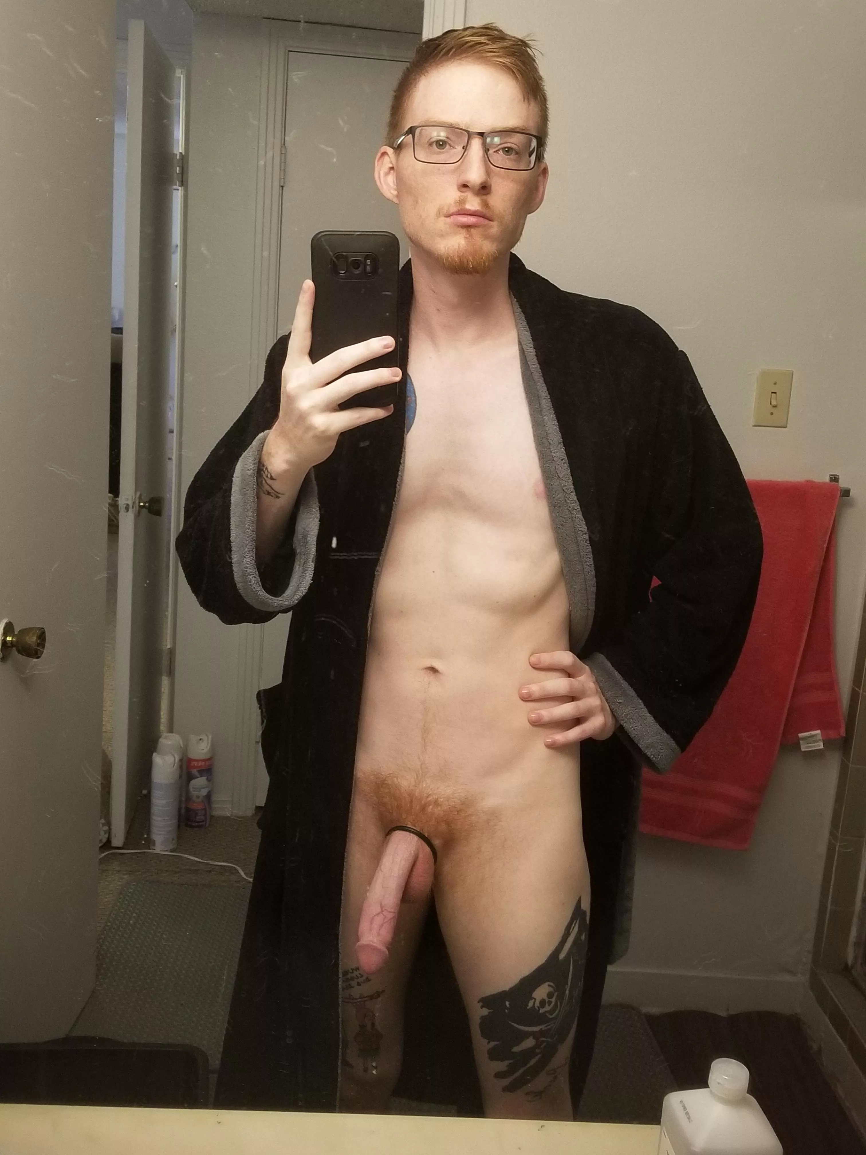 Starting to get colder around here, someone want to come keep my cock warm for the winter? 😜 posted by _Anduril4_