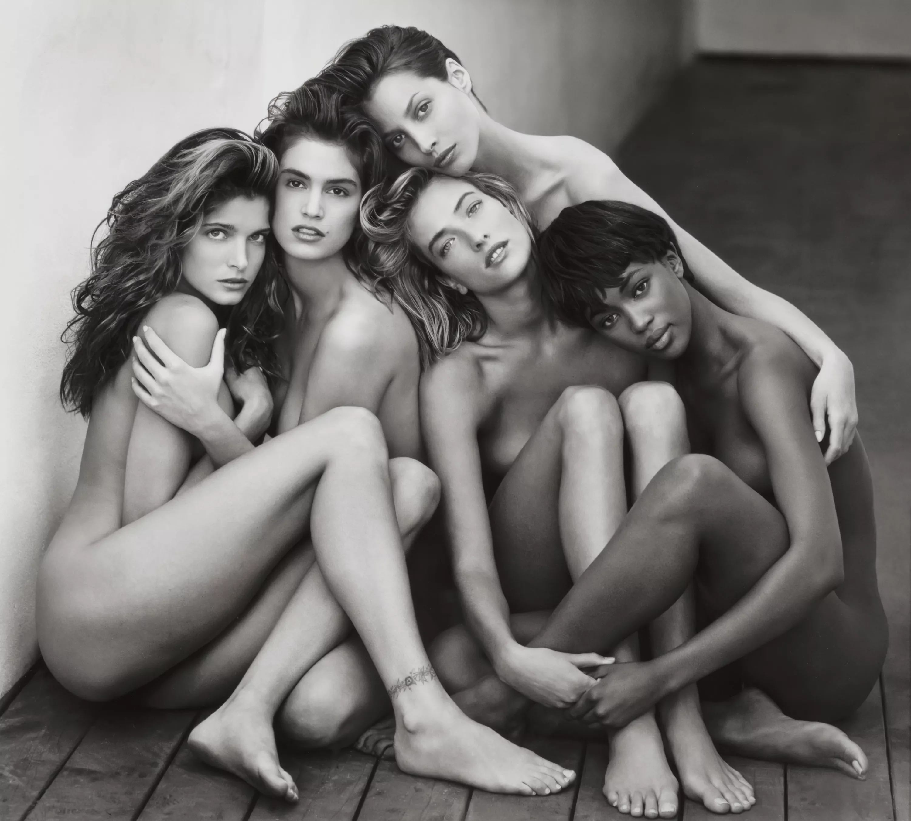 STEPHANIE, CINDY, CHRISTY, TATJANA, NAOMI, , 1989 posted by sgvalenti