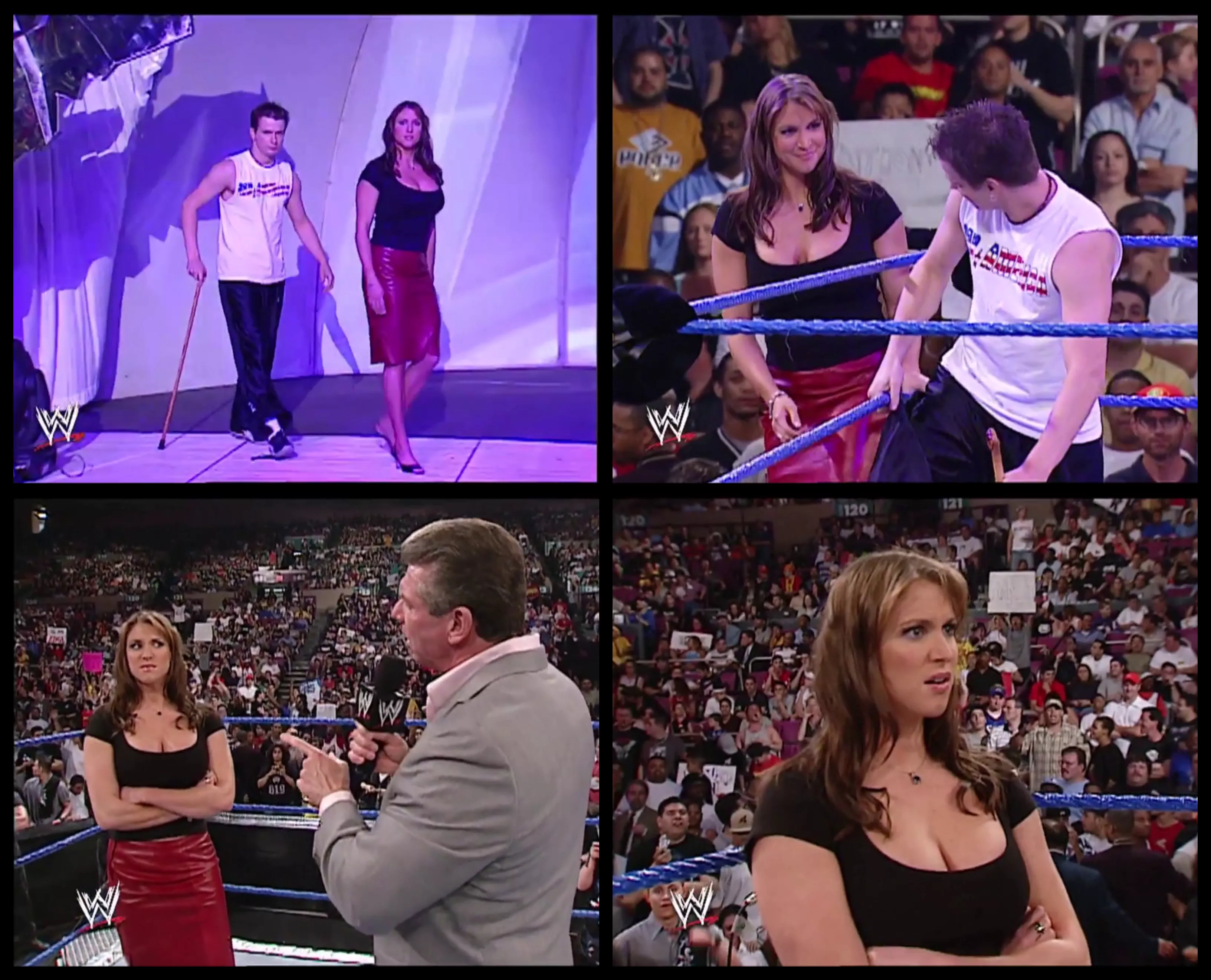 Stephanie McMahon, WWE SmackDown 2003 posted by tripshbk