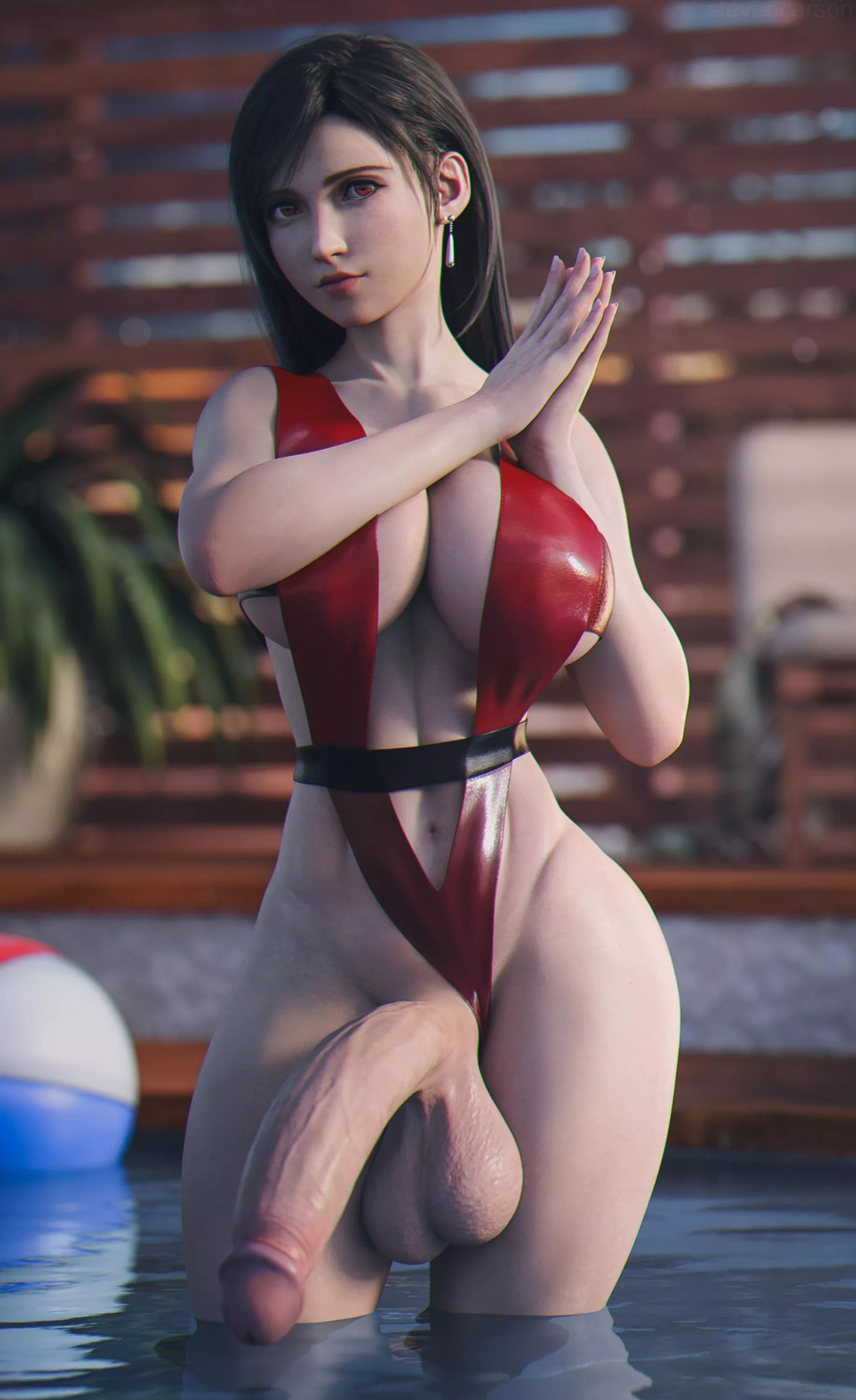 [Stevencarson] Tifa Lockhart futakini posted by PNKCRMPI