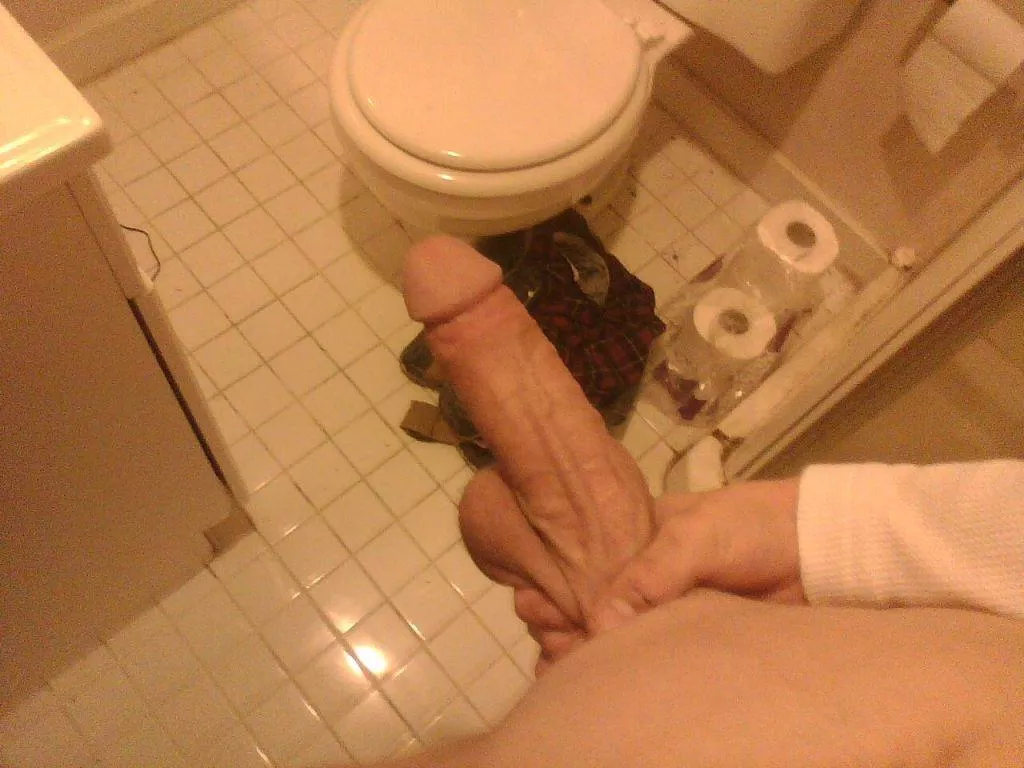 Still not hard but is it thick? posted by BigWhiteCock007