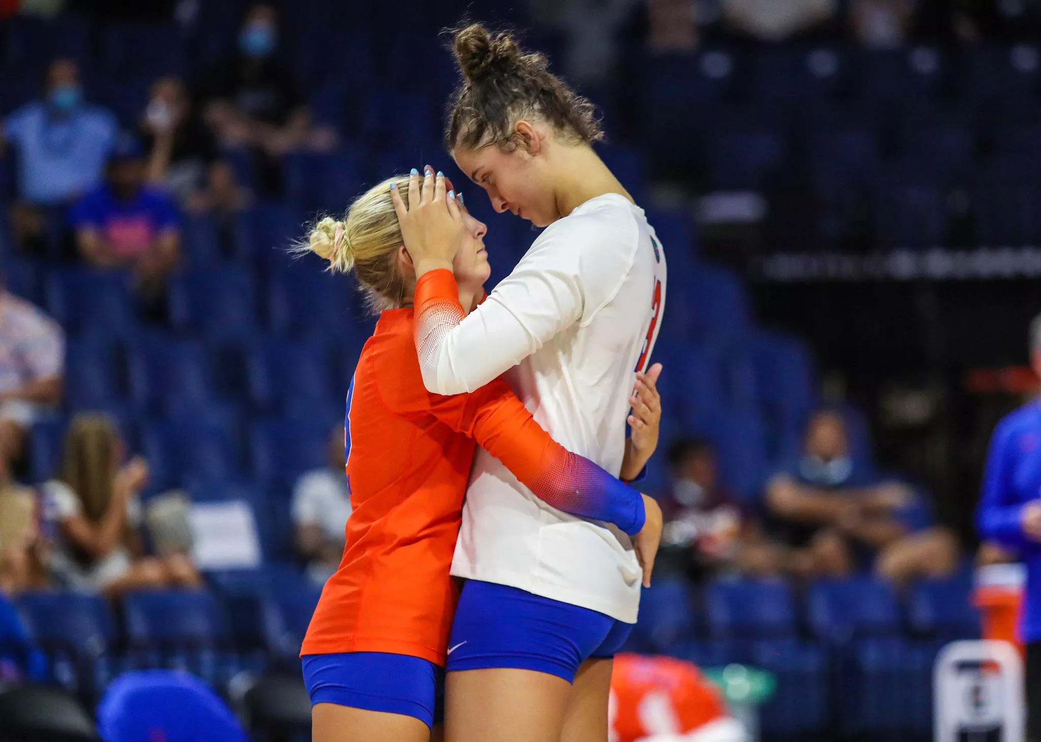 Straight girls playing volleyball posted by HannahNHank