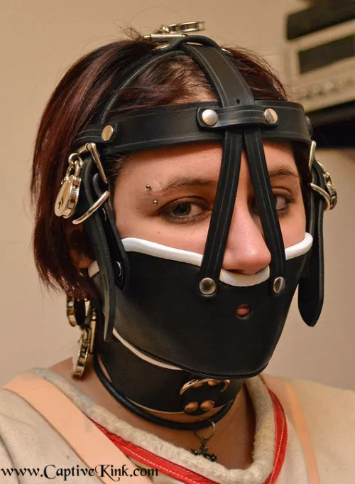 Straitjacketed and muzzled posted by segueway