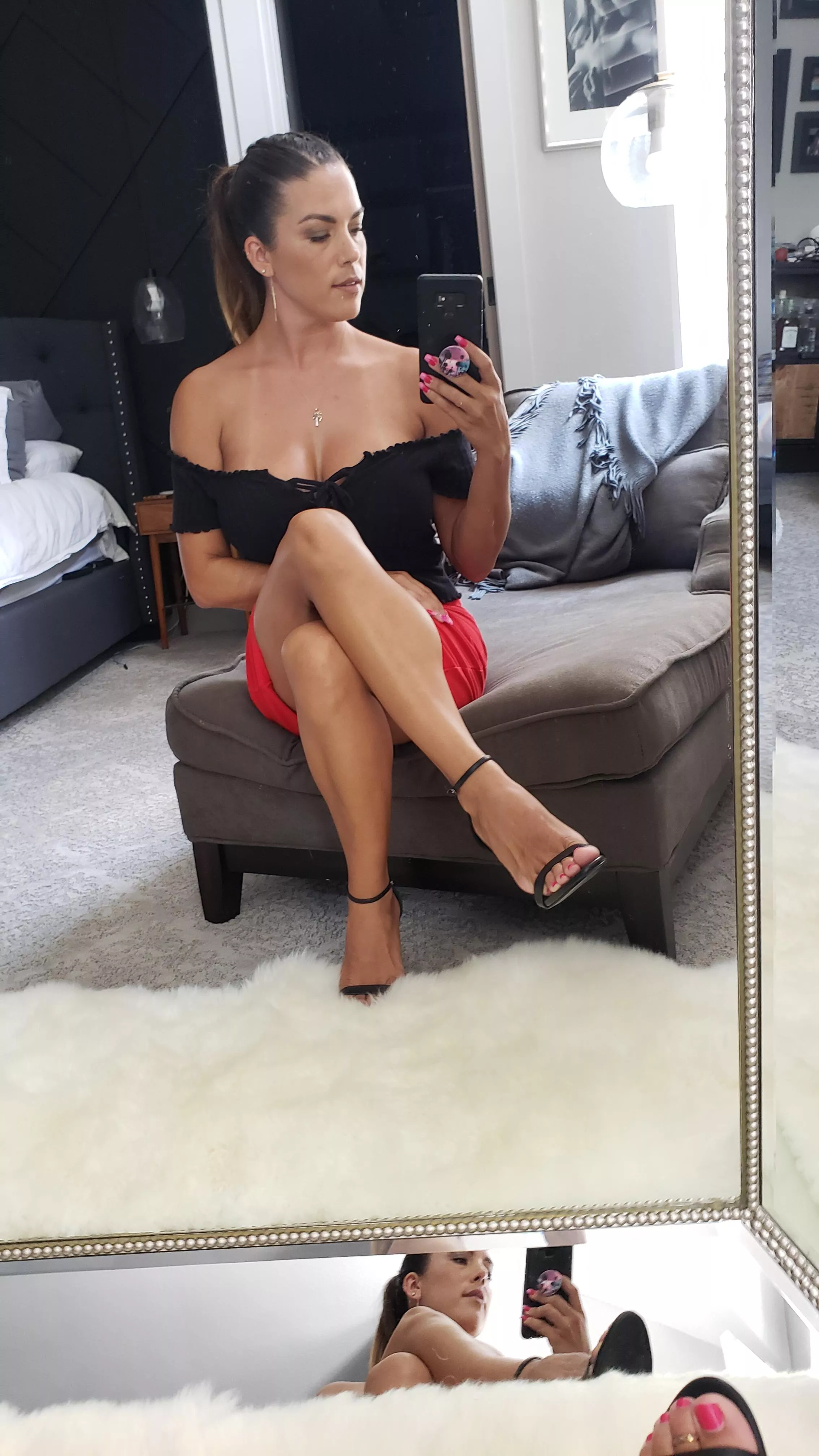 Strappy heels and a short skirt? Yes, please! posted by kbass2_0