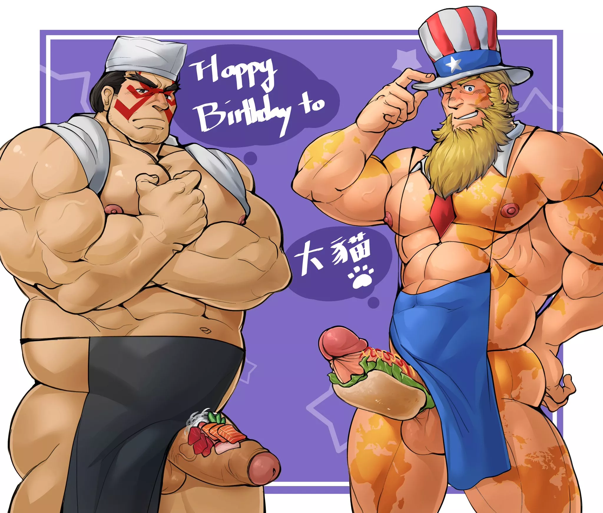 [Street Fighter] Sushi & Hot Dog Bun (@glensaru) posted by Affectionate-Lead-38