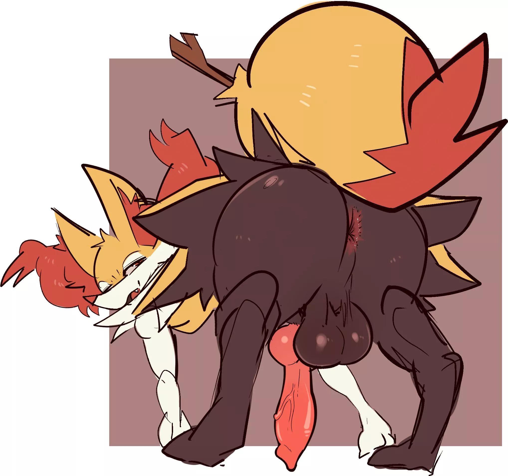 Submissive Braixen [Sherlu] posted by DL2828