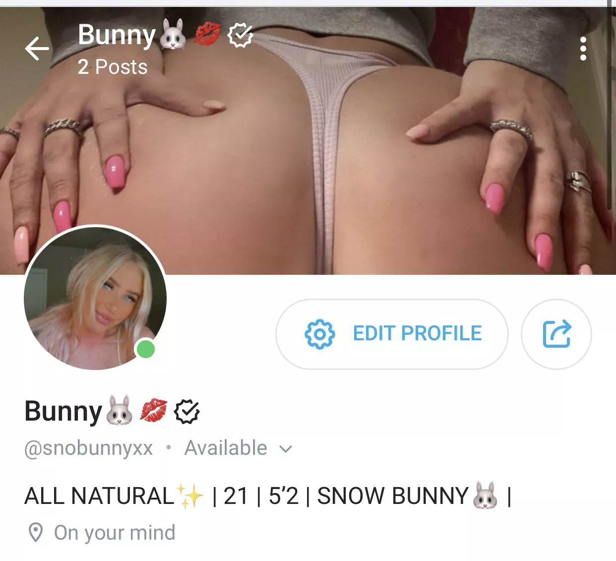 Subscribe to my onlyfans babes💋✨ exclusive content per request posted by snobunnyxx