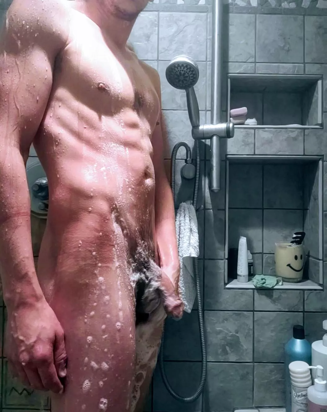 Suds and my soft cock posted by TheSexySleuth