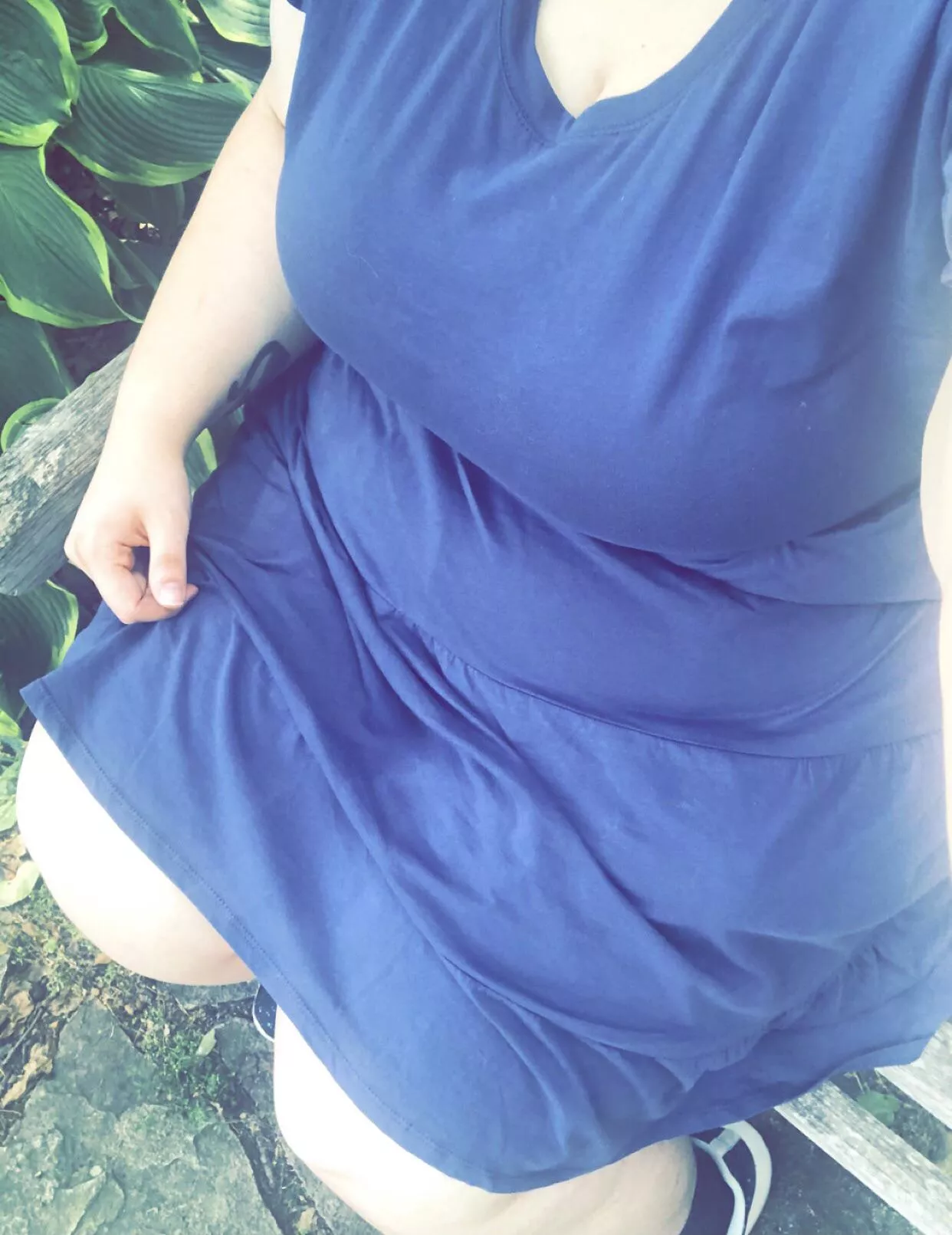 Summer blues dress posted by MoobloomBabe