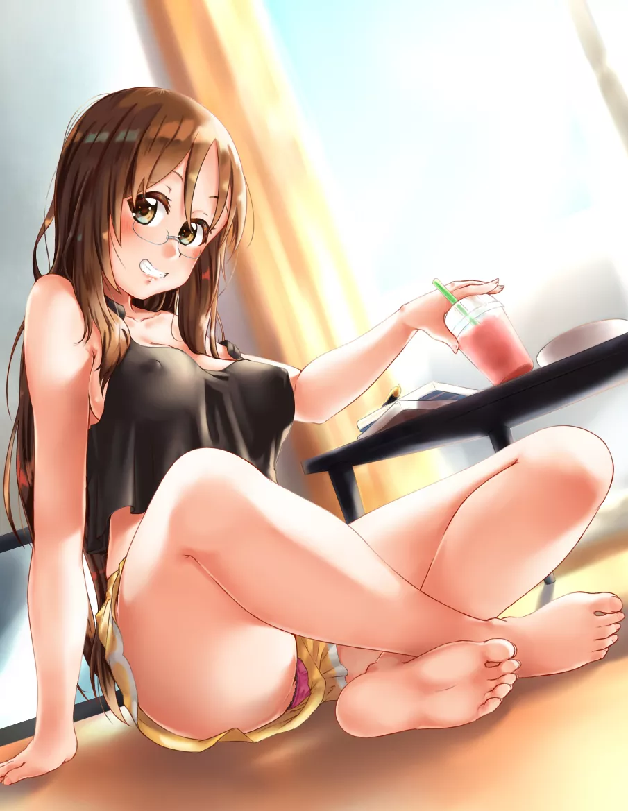 Summery Sawako. [K-On!] posted by chilidirigible