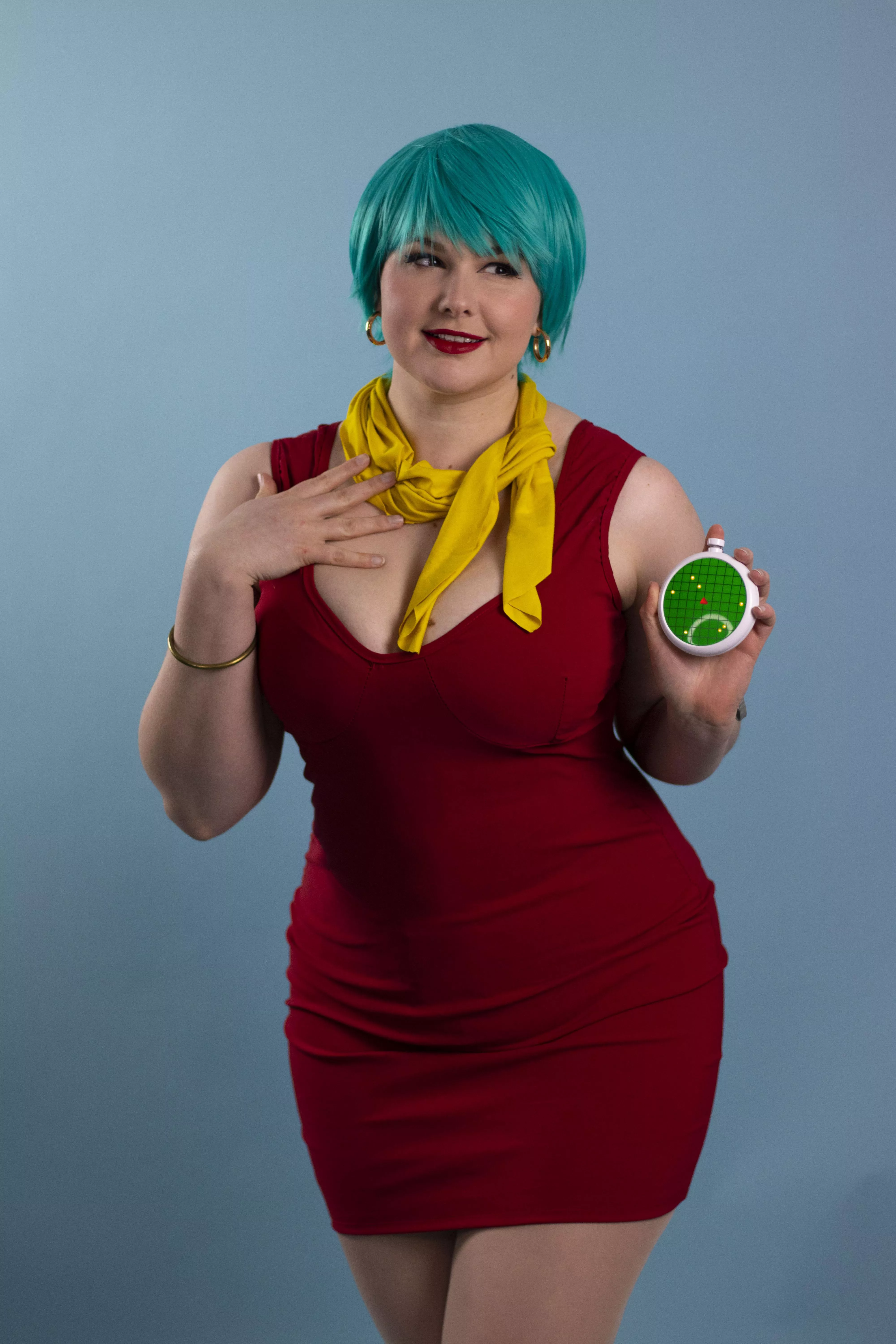 Super happy with my new Bulma Cosplay. Now I just need a Vegeta ðŸ˜² @kaylajeancosplay posted by KaylaJeanCosplay