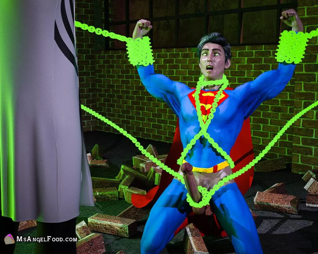 Superboy Chained Up and Hypnotized posted by msangelfood