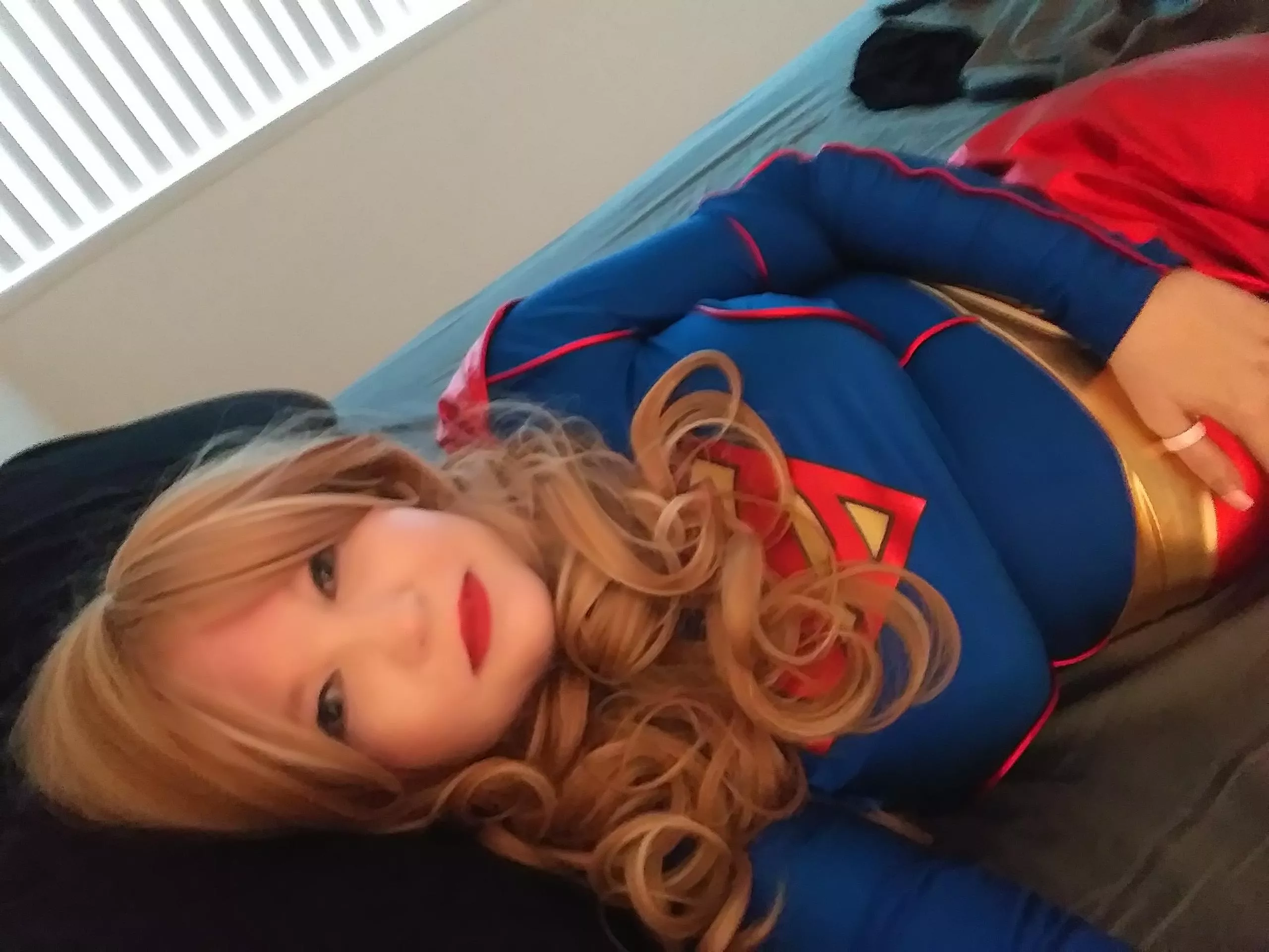 Supergirl has 36DDs! Cosplay by Kitty Catharsis posted by kitty_catharsis