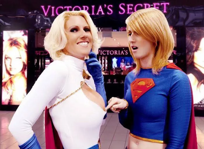 Supergirl seems a little jealous.. posted by myhiddenheathen