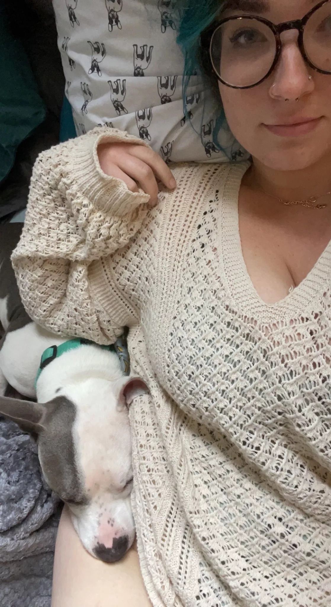 Sweater, puppy posted by FizzyOrangeJuice