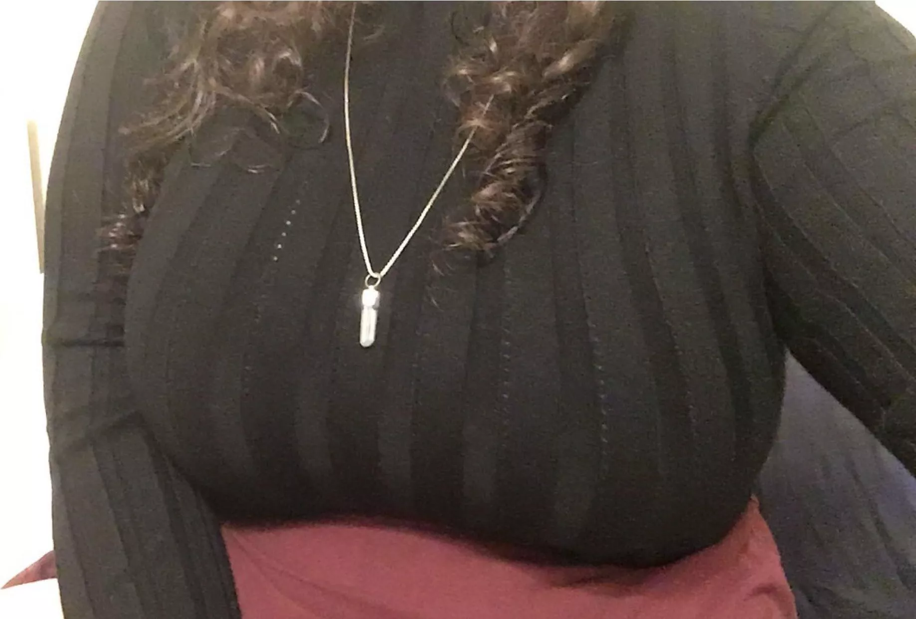 Sweaters are my favorite office attire <3 posted by slutcream53