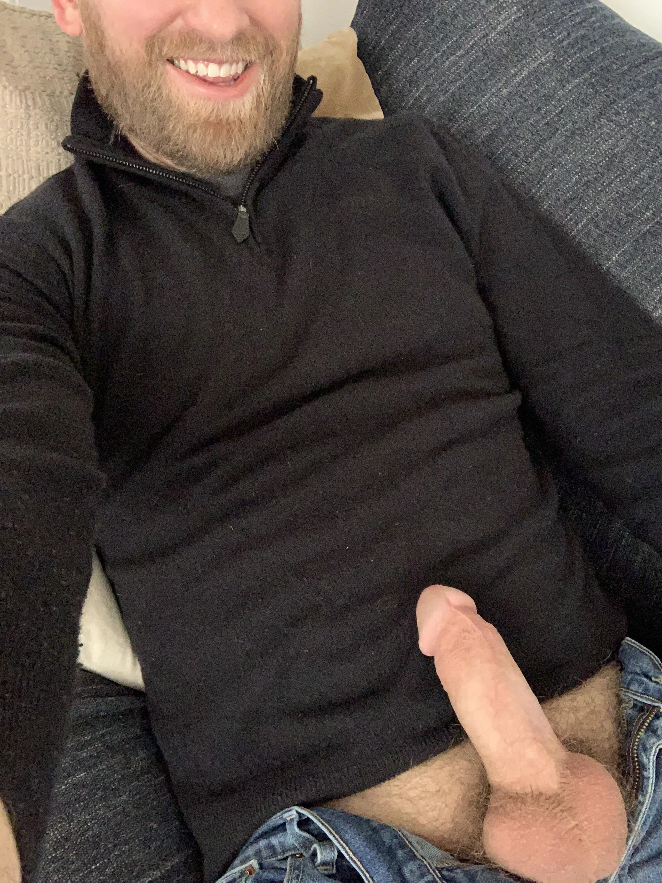 Sweaters Day 3: My softest cashmere and my…hardest cock? posted by makeokdecisions