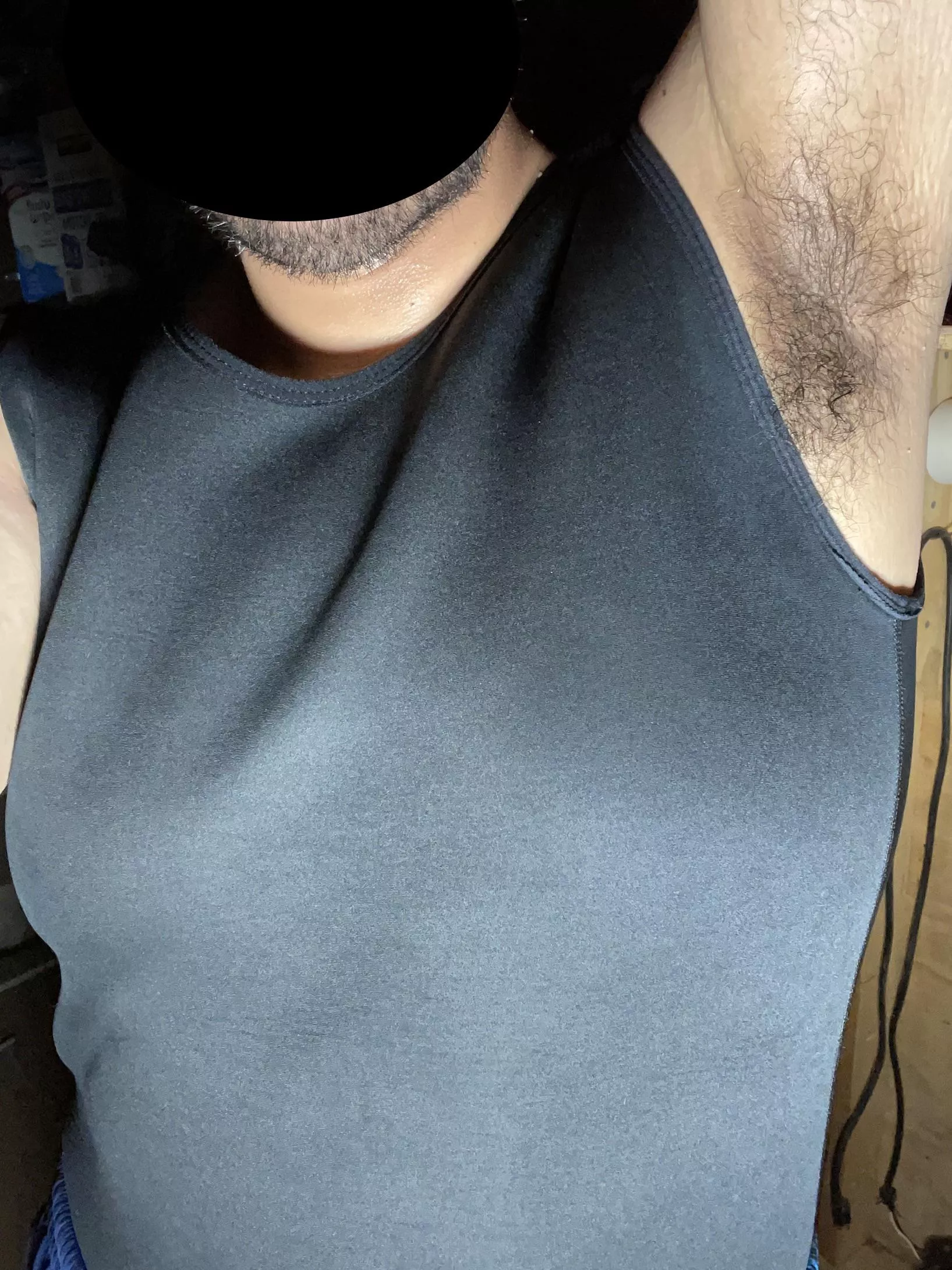 Sweaty after a nice workout posted by [deleted]