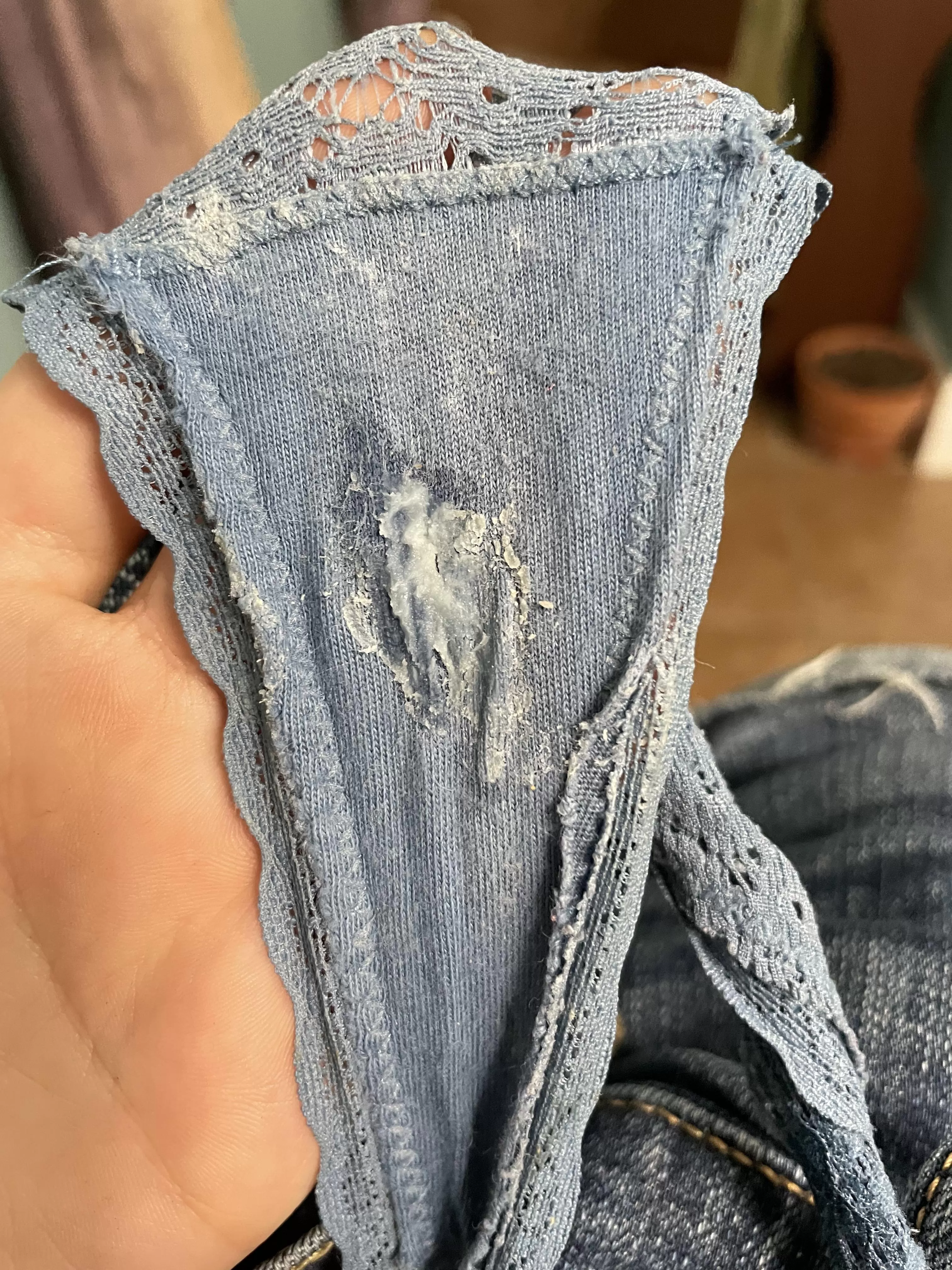 Sweaty creamy panties posted by pretti-pantiies