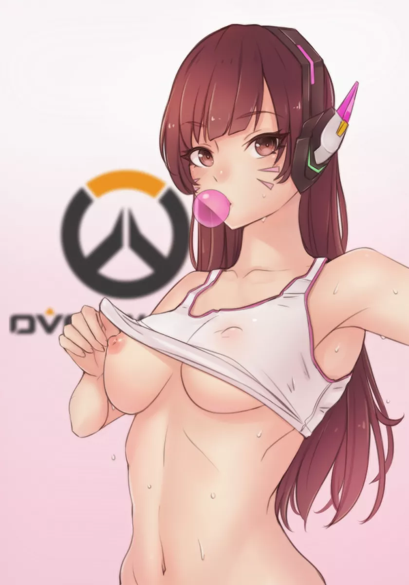 Sweaty D.Va posted by SolomonOf47704